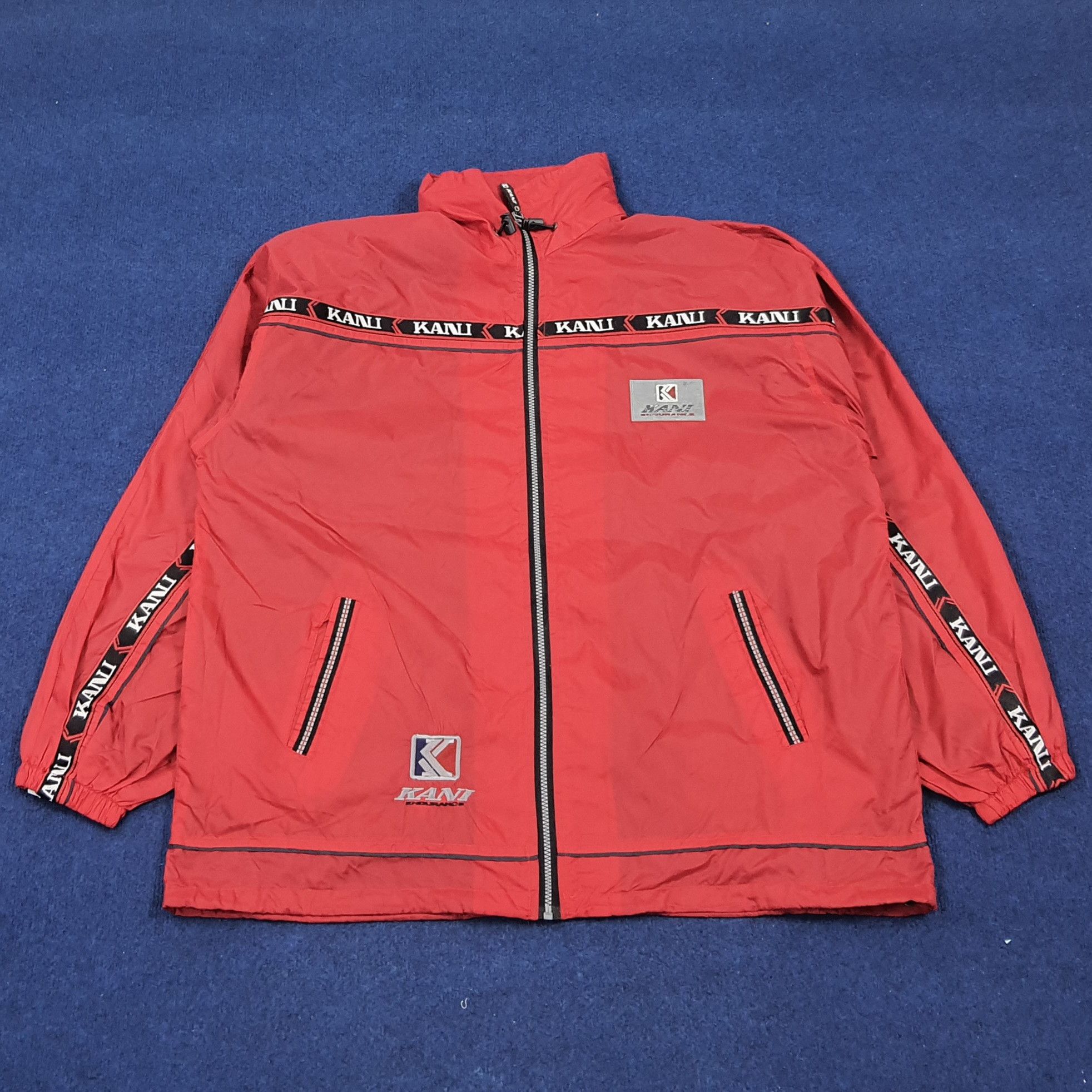 Karl Kani × Vintage Vintage KANI ENDURANCE Streetwear Skateboard Jacket Size US XXL / EU 58 / 5 - 3 Thumbnail