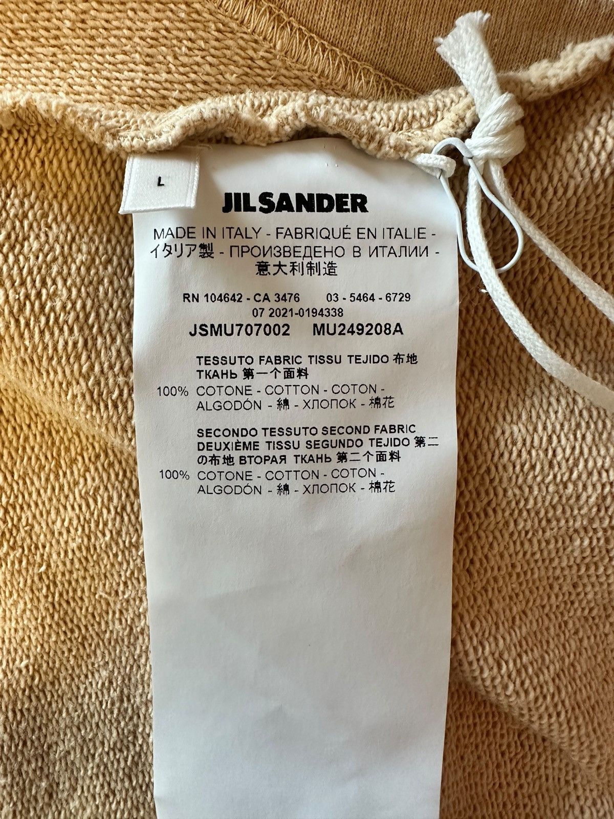 Jil Sander Jil Sander Zipped Patch Pocket Crewneck Shirt Size US L / EU 52-54 / 3 - 8 Thumbnail
