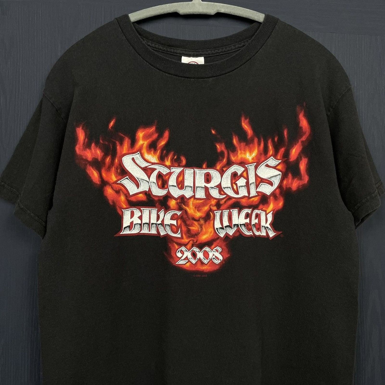 Harley Davidson × Japanese Brand × Vintage 🇺🇸2008 STURGIS BIKE RALLY Eagle T Size US M / EU 48-50 / 2 - 4 Thumbnail