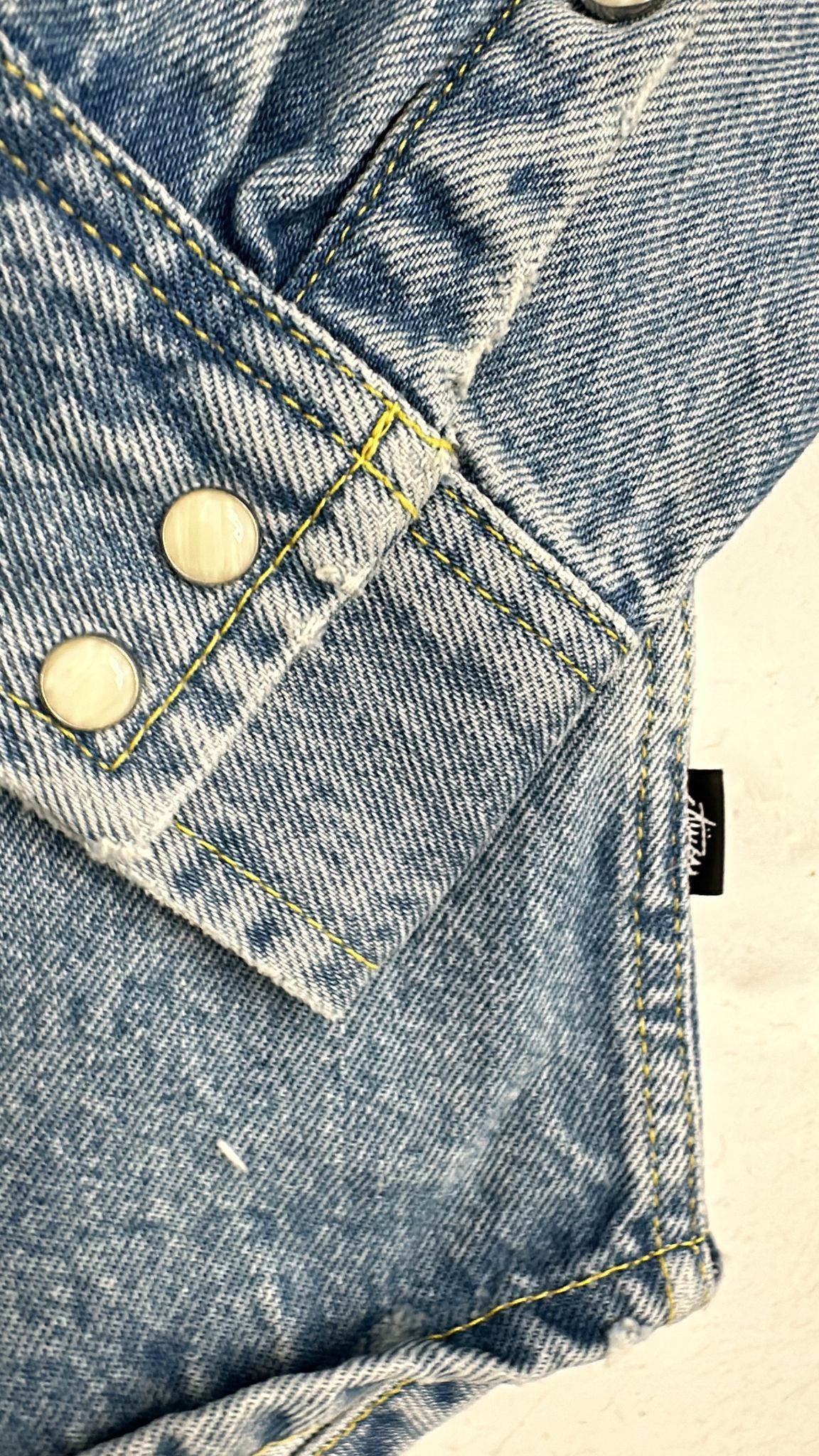 Stussy Stüssy FW22 Western Denim Shirt Blue Medium Size US M / EU 48-50 / 2 - 7 Thumbnail
