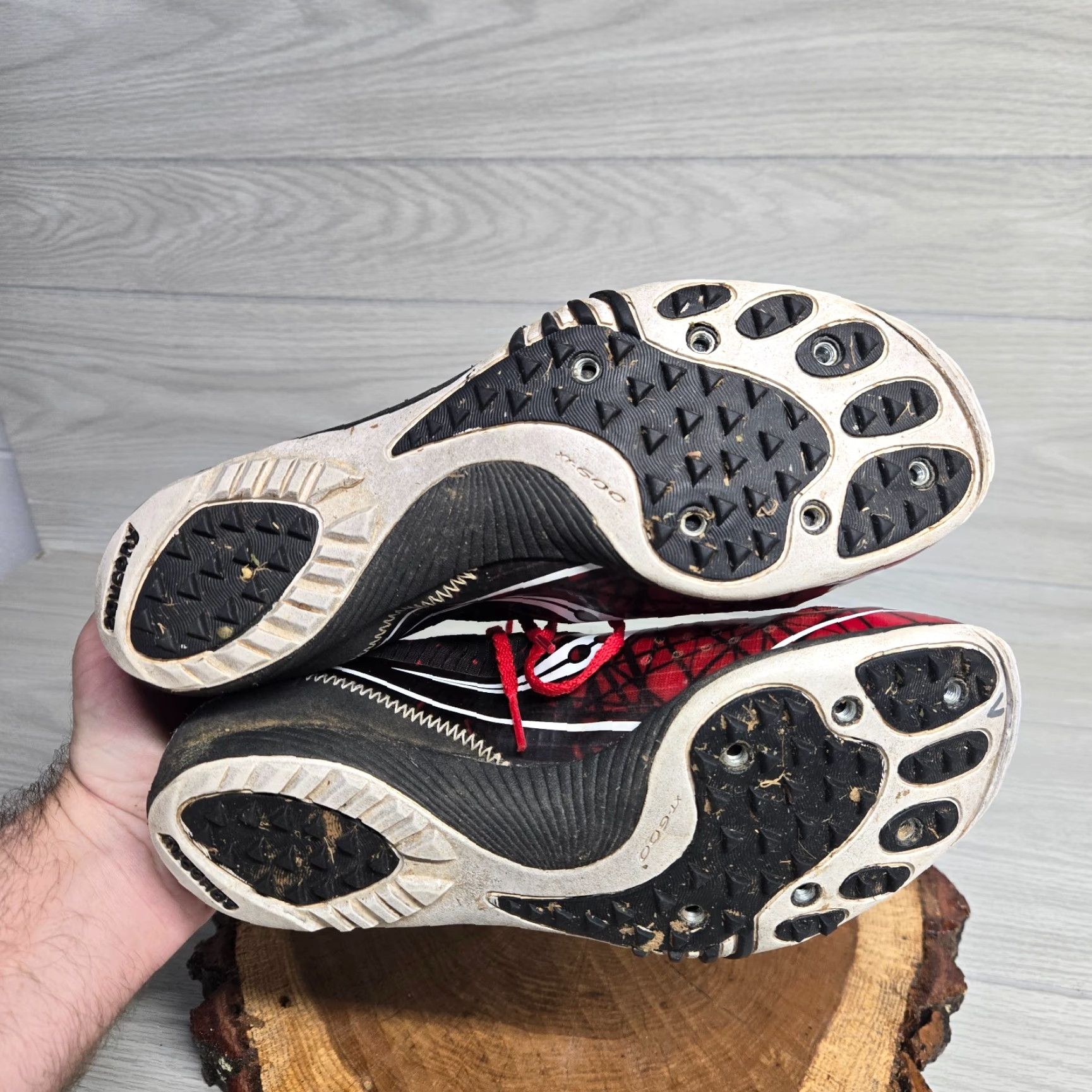 Saucony Saucony Shay XC3 Spike Red Black White Track Cross Country 20152-1 Adult Mens 10 Shoes Sneakers Cross Size US 10 / EU 43 - 6 Thumbnail