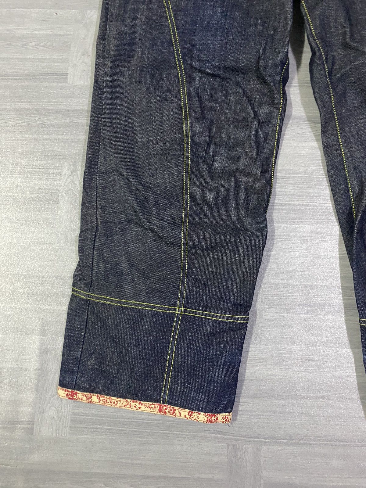 Japanese Brand Rare Monsteat by Momotaro Baggy Denim Jeans Size US 36 / EU 52 - 5 Thumbnail