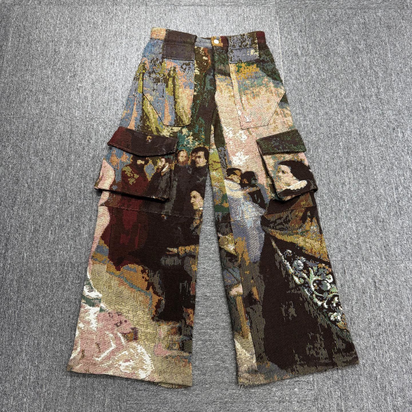 Louis Vuitton LV Oil Painting Pocket Portrait Cargo Pants 40 Size US 40 / EU 56 - 1 Thumbnail