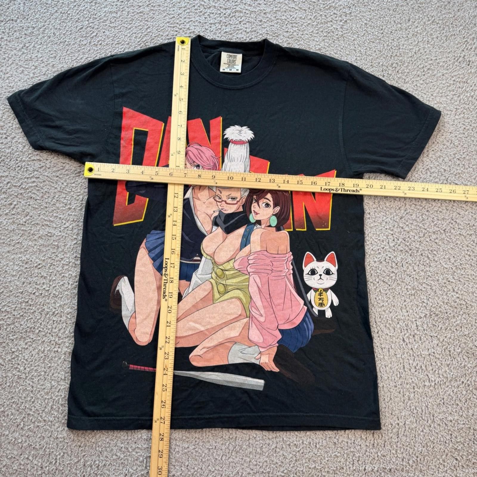 Comfort Colors Dandadan Anime Graphic T-Shirt Black Comfort Colors Heavy M Size US M / EU 48-50 / 2 - 2 Thumbnail