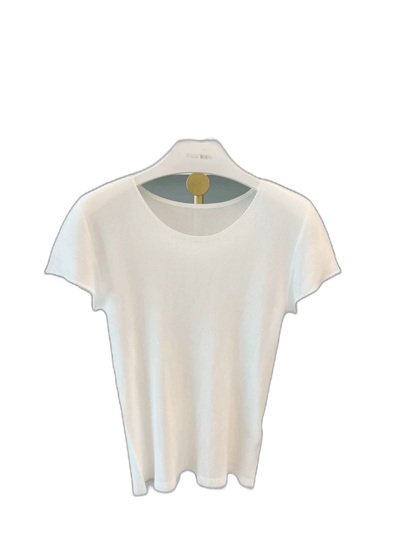 Issey Miyake Issey Miyake Pleated Short Sleeve Top-yf Size US M / EU 48-50 / 2 - 1 Thumbnail