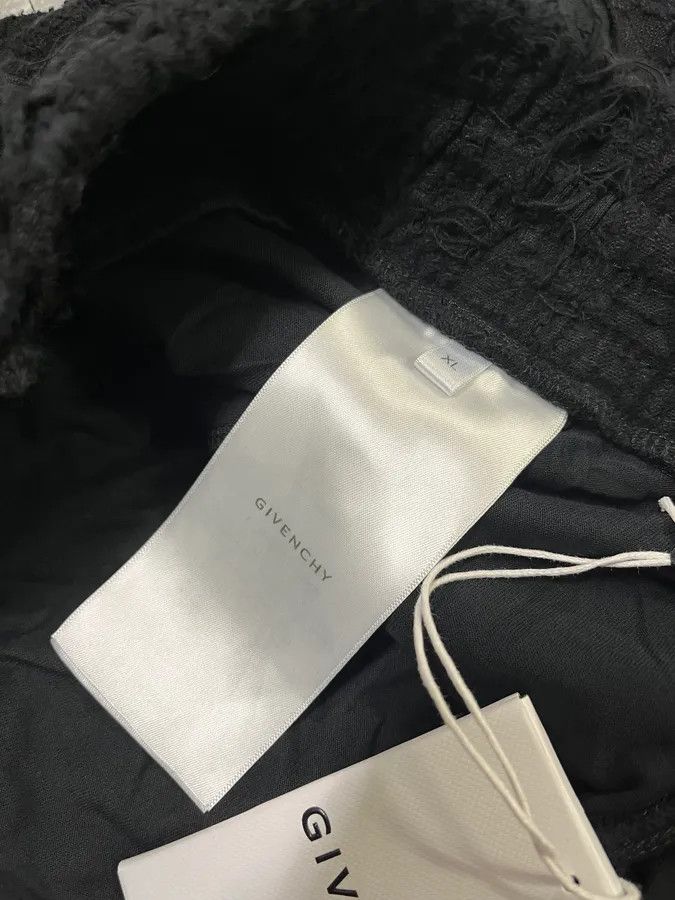 Givenchy × Vintage Givenchy Destroyed Black Relaxed Pants Size US 32 / EU 48 - 10 Thumbnail