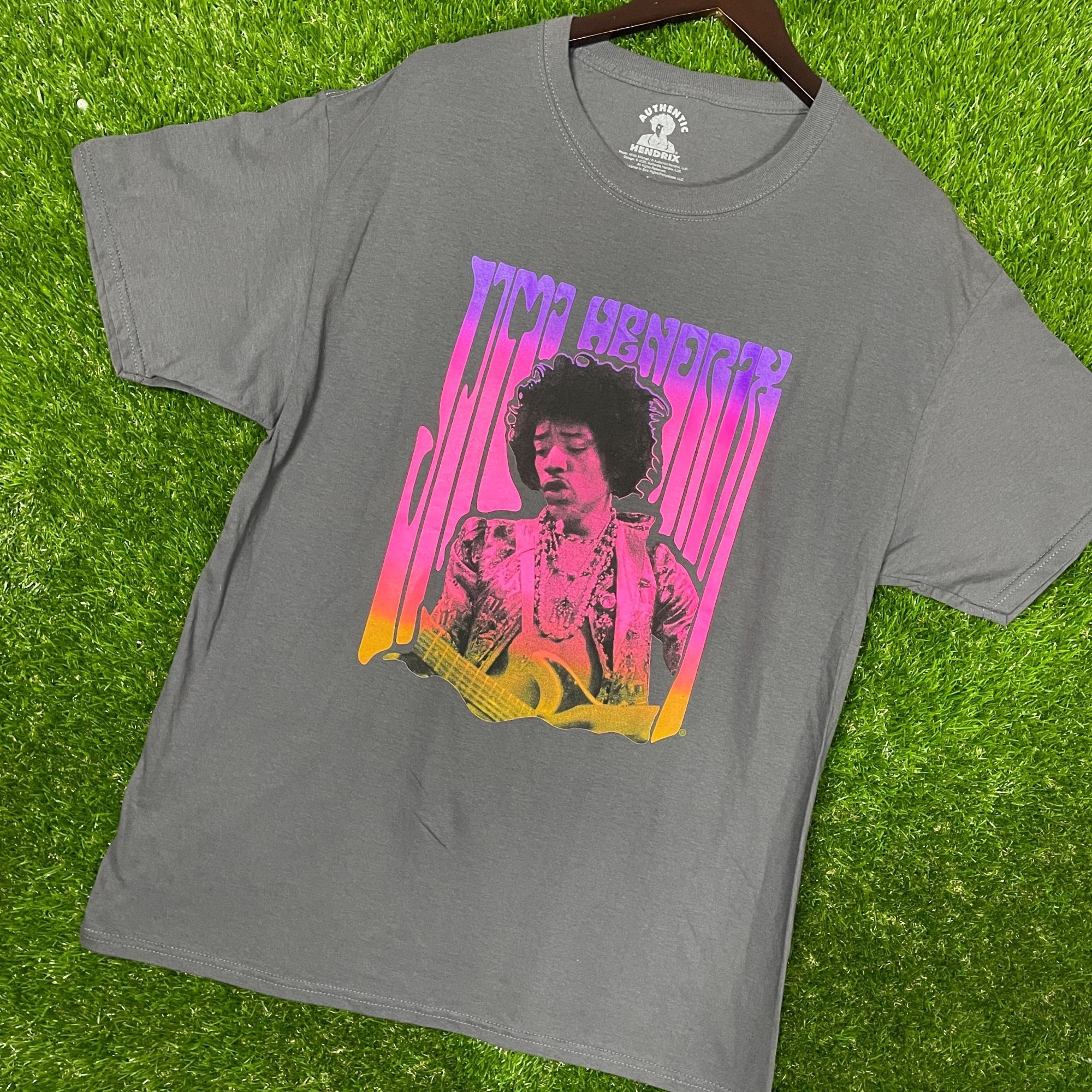 Jimi Hendrix Jimi Hendrix Raw Classic Rock T-shirt size Large Size US L / EU 52-54 / 3 - 4 Thumbnail