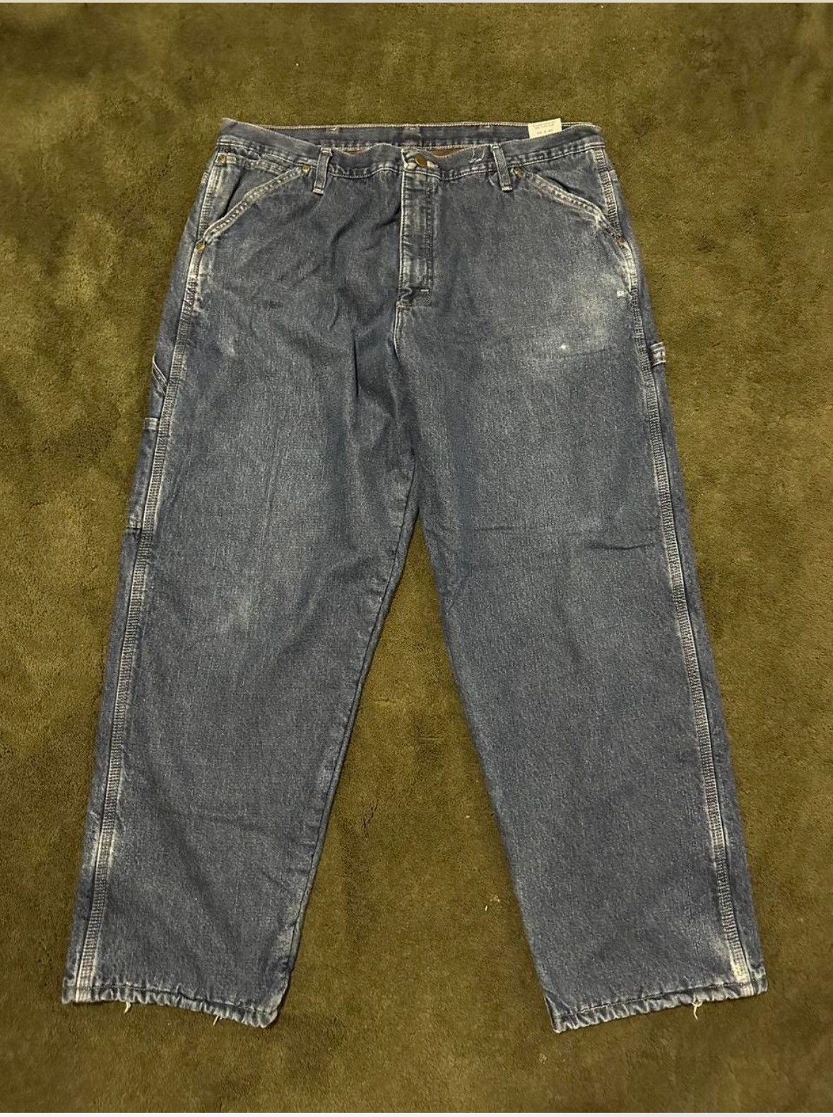 Wrangler Dark Blue Wrangler Jeans With Soft Inner Material Size US 38 / EU 54 - 1 Thumbnail