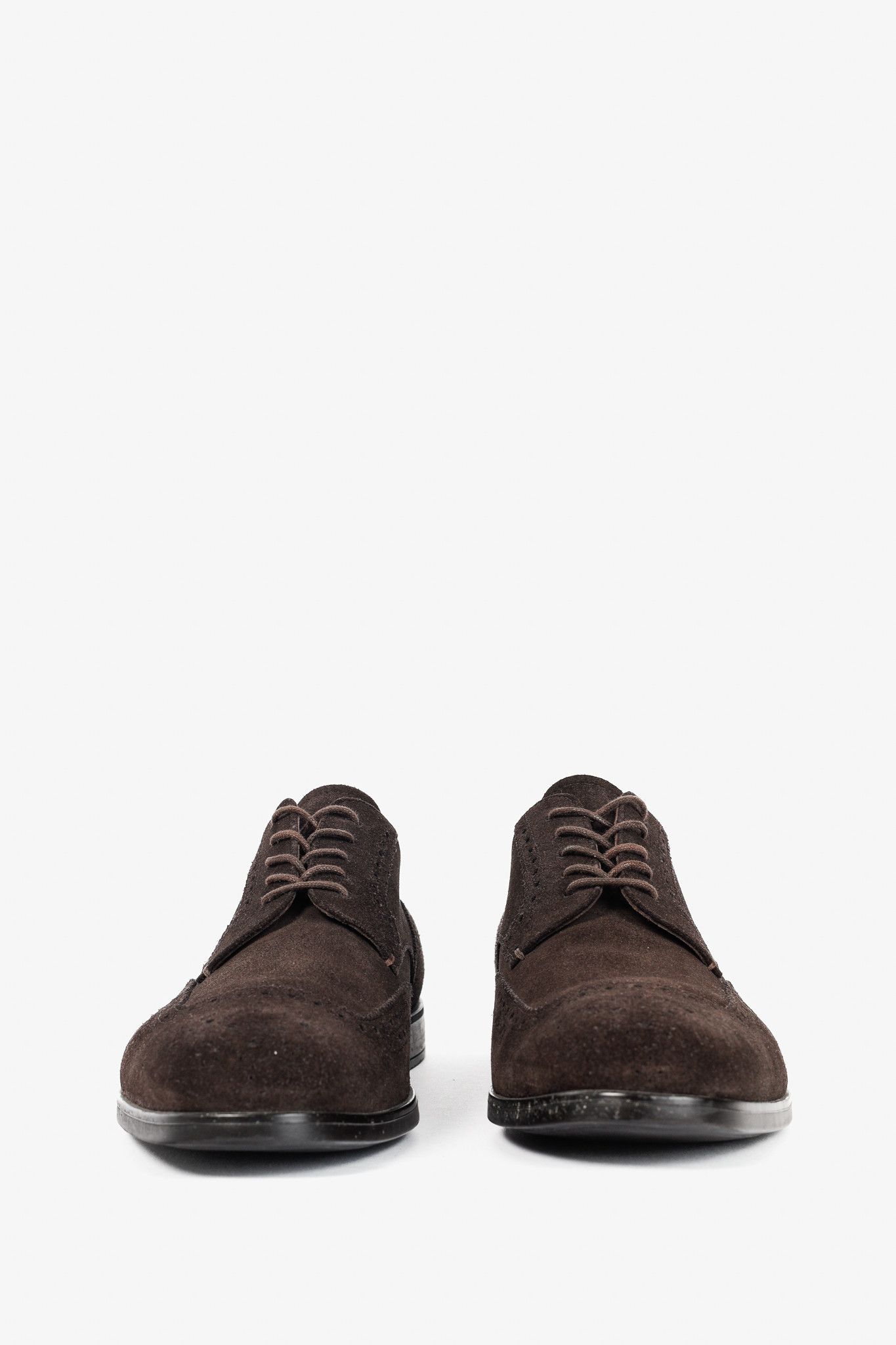 Prada Prada Moro Suede Wingtip Derbies Size US 10 / EU 43 - 2 Thumbnail