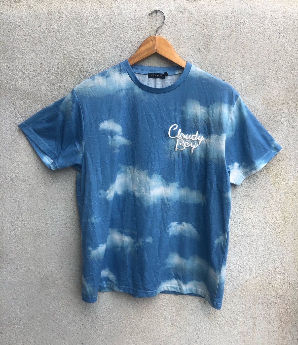 Beauty Beast × Japanese Brand 🔥 Cloudy Boy by MILK BOY Shirt🔥 Size US M / EU 48-50 / 2 - 1 Thumbnail