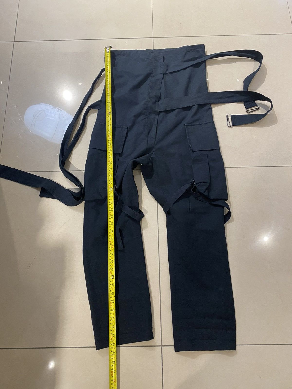 Ann Demeulemeester Ann Demeulemeester Bondage Strap Cargo Pants Size US 36 / EU 52 - 18 Thumbnail