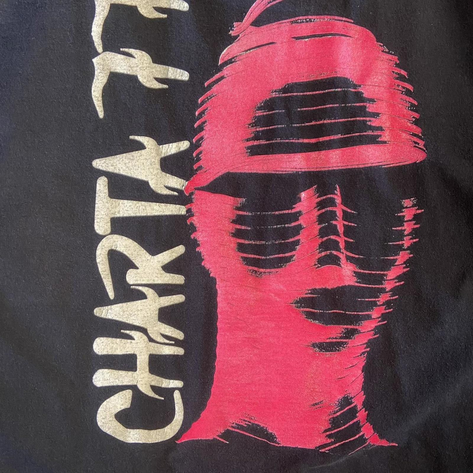 Vintage Vintage 80s Charta 77 Swedish Punk Tee Size US XL / EU 56 / 4 - 2 Thumbnail