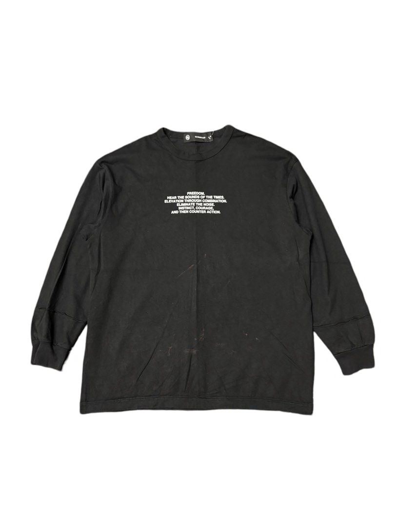 Jun Takahashi × Undercover Undercover GU Freedom Of Noise Long Sleeve Tee Size US M / EU 48-50 / 2 - 2 Thumbnail