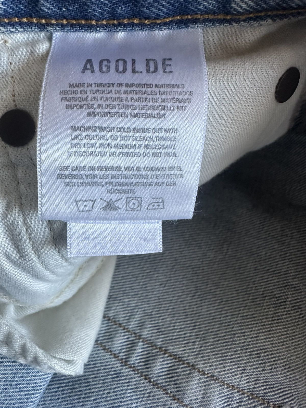 Agolde Agolde distressed shorts size 28 Size 28" / US 6 / IT 42 - 5 Thumbnail