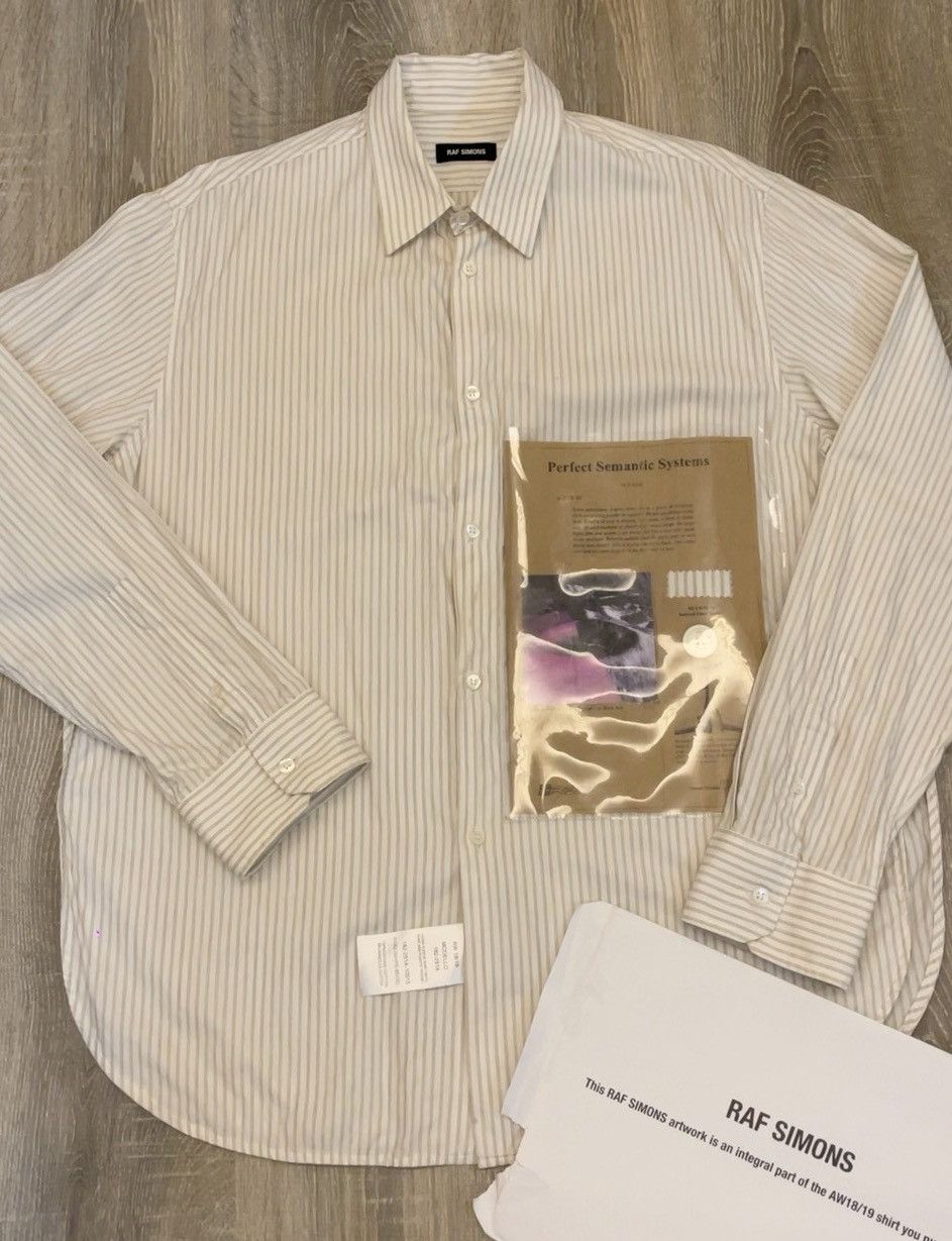 Raf Simons Raf Simons Archive artwork Shirt | Grailed