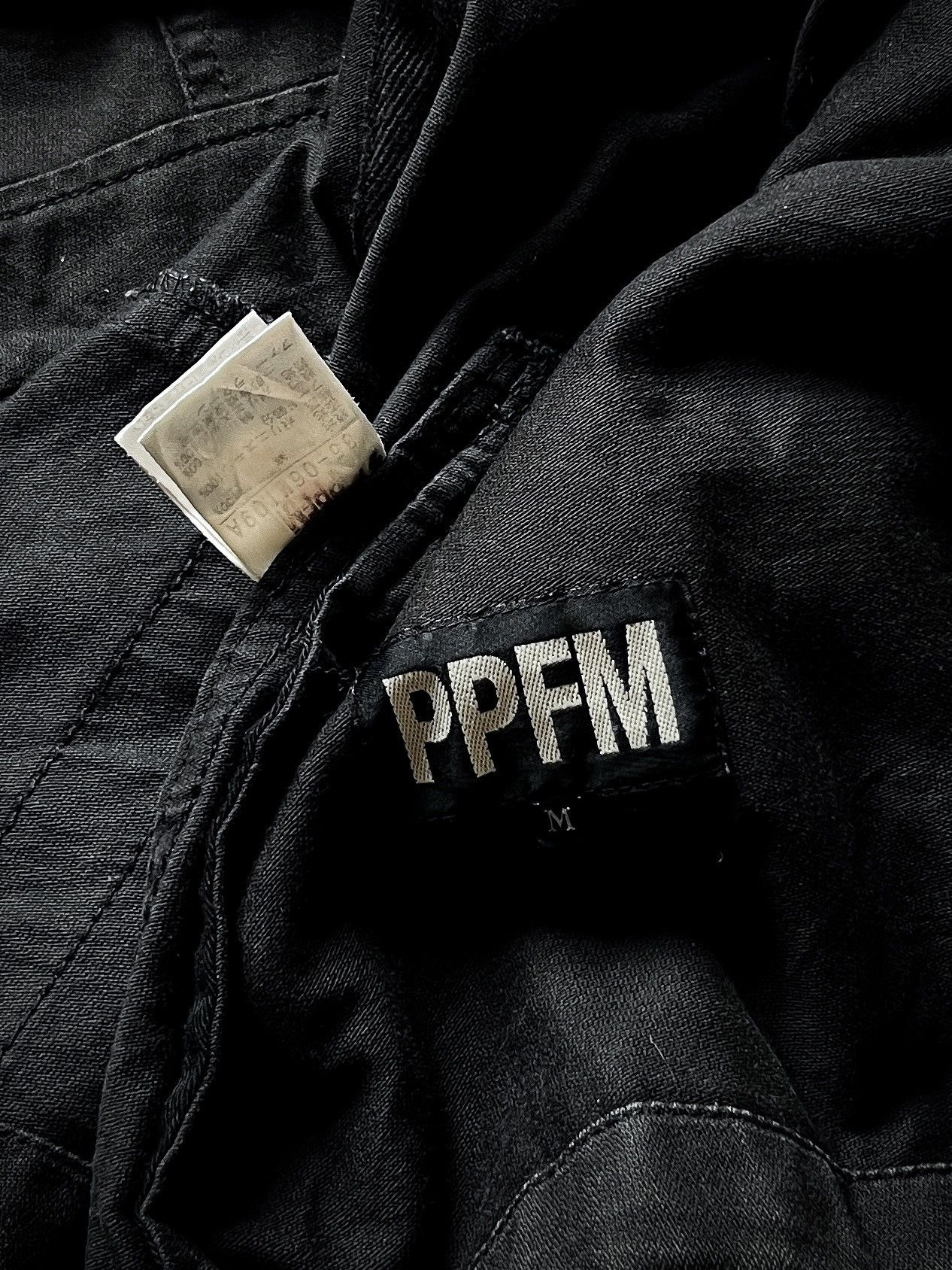 PPFM PPFM Japanese Brand Utility Fur Hooded Jacket Parka Black00s Size US M / EU 48-50 / 2 - 10 Thumbnail
