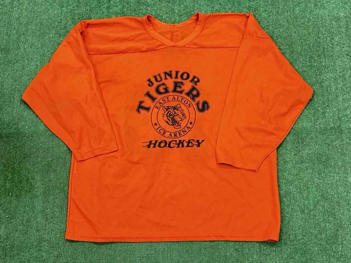 Ccm Vintage CCM Junior Tigers Hockey Jersey Size US XL / EU 56 / 4 - 1 Thumbnail