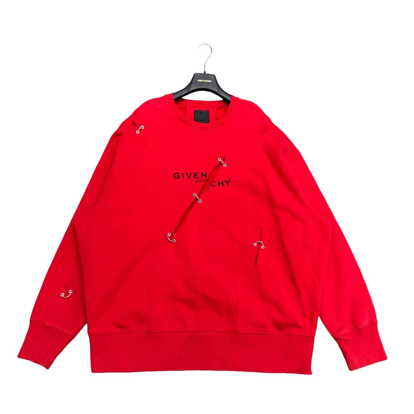 Givenchy Givenchy Metal Ring Sweatshirt Size L Size US L / EU 52-54 / 3 - 1 Thumbnail