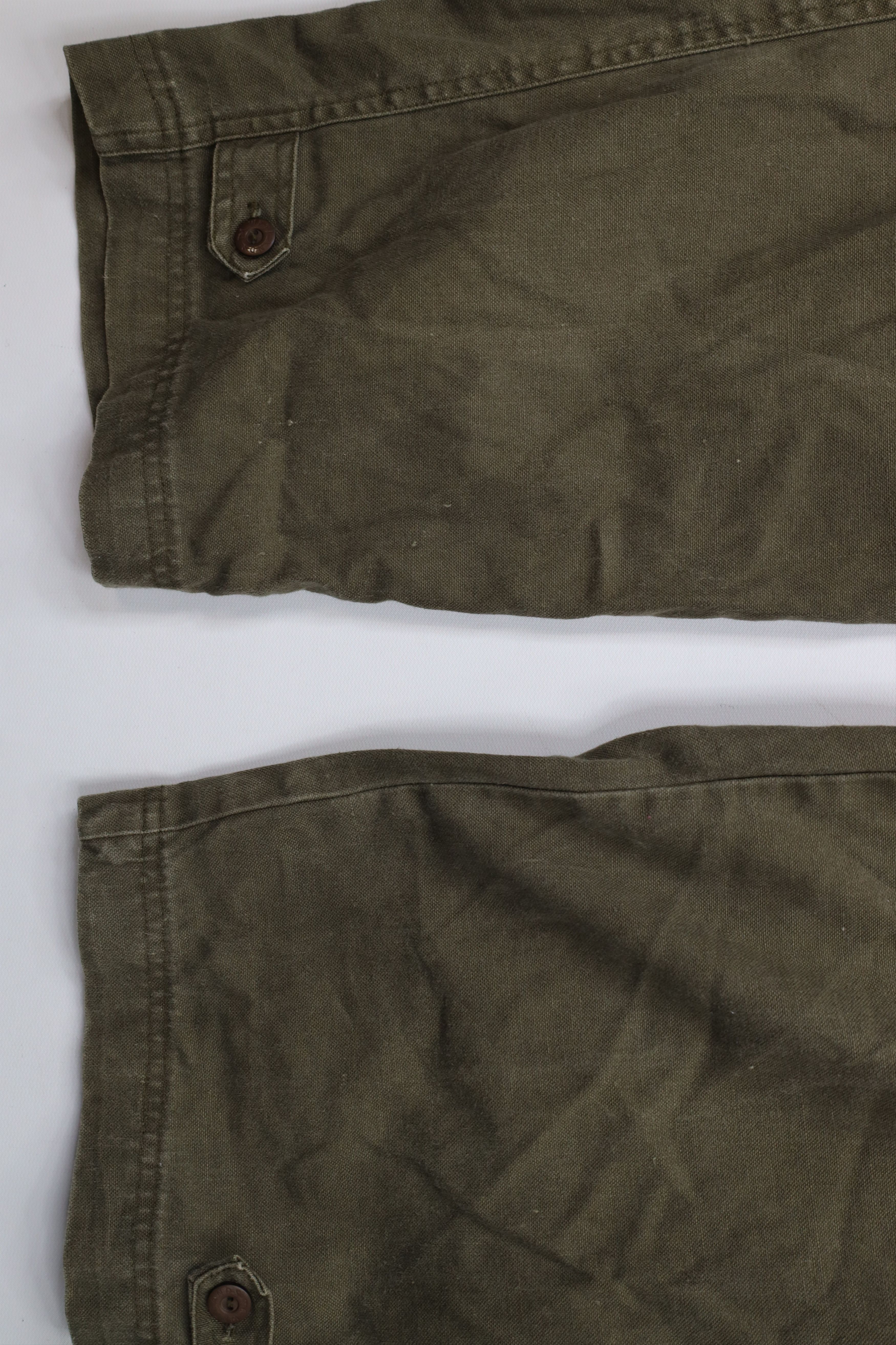 Vintage Vintage 90s Streetwear Pleated Military Surplus Cargo Pants Size US 34 / EU 50 - 5 Thumbnail