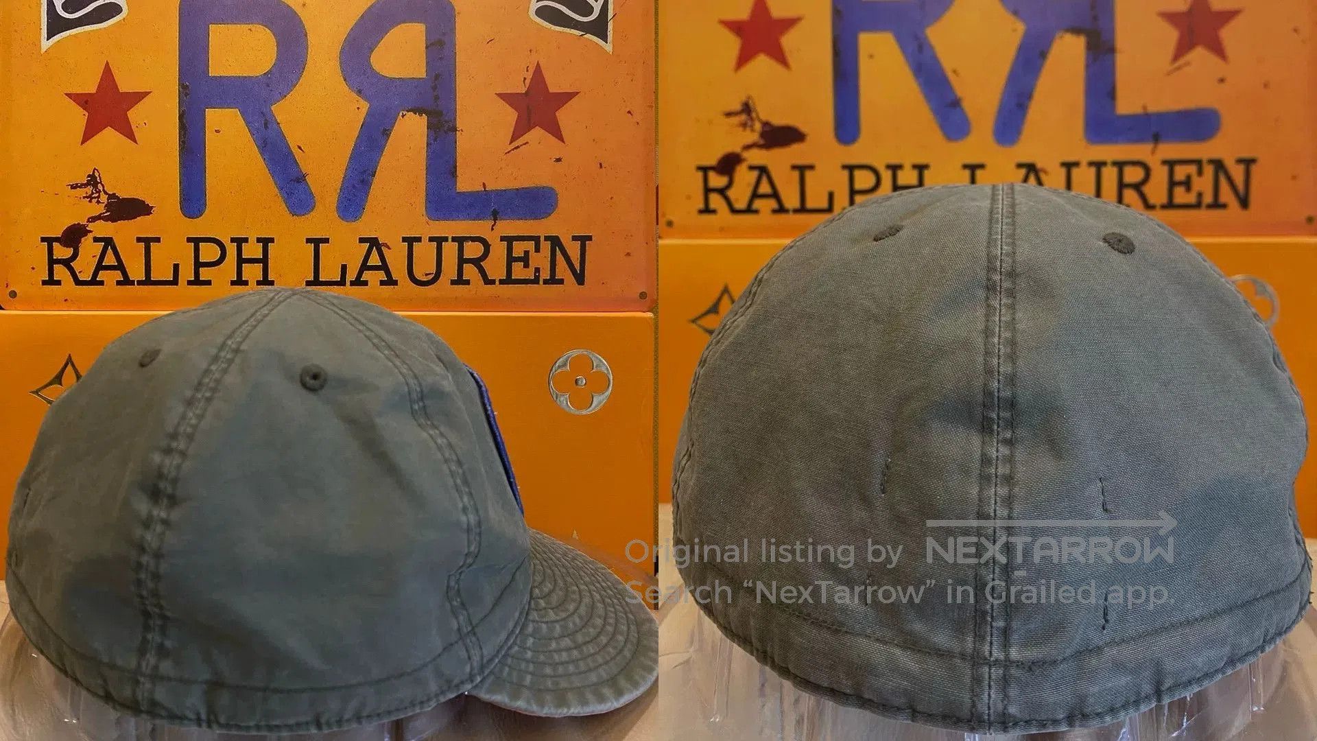 RRL Ralph Lauren RRL Military Soft Brim Mechanic Cap. Size ONE SIZE - 5 Thumbnail