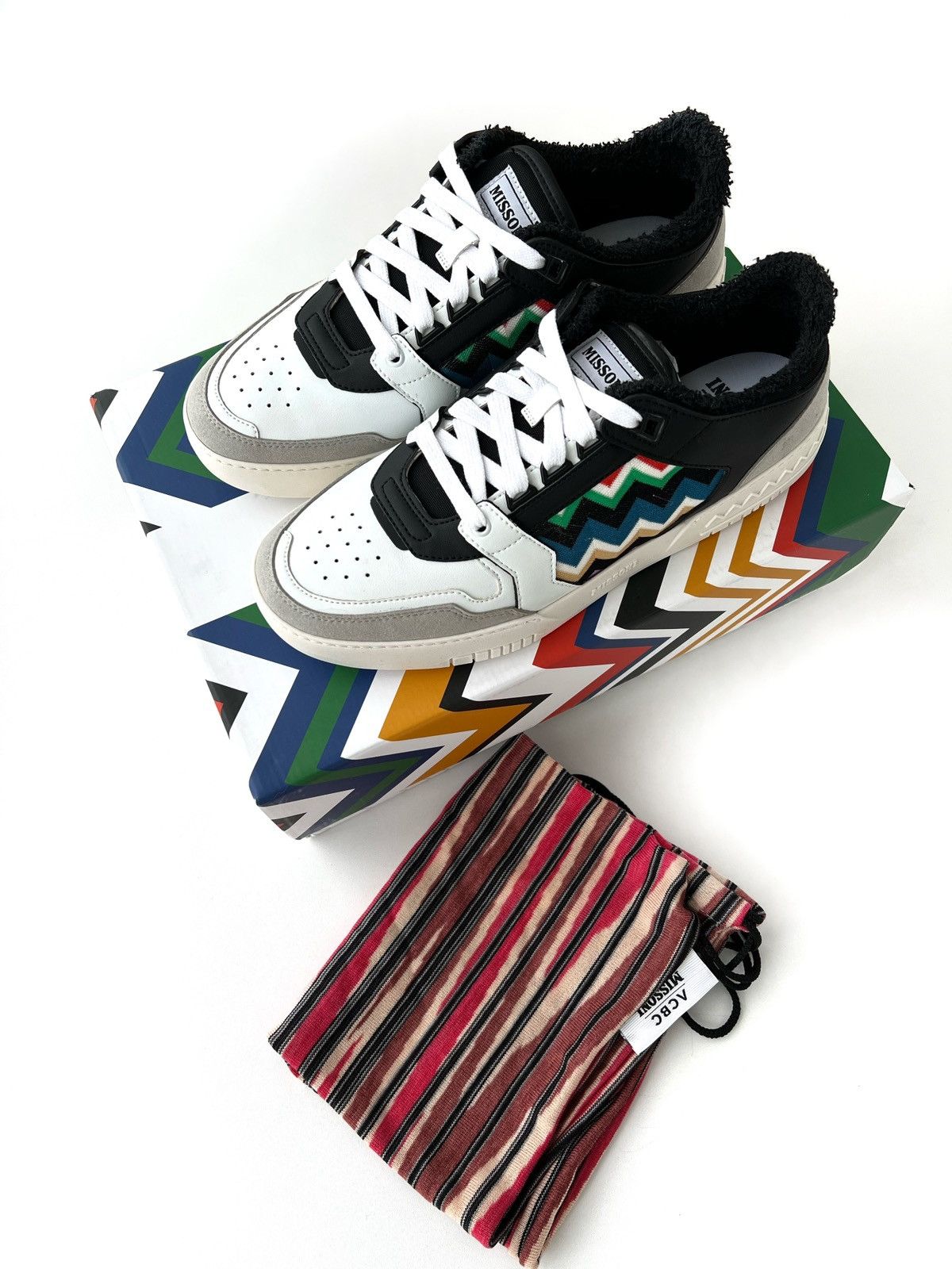 Missoni Missoni Basket Low sneakers Size US 9 / EU 42 - 1 Thumbnail