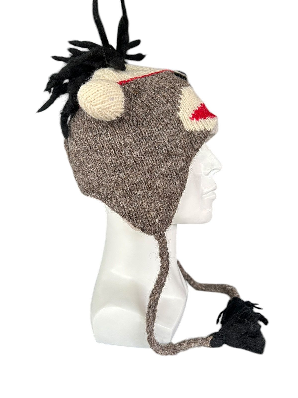 Kapital Amina 🔥🔥 Rare Crochet Knitted wool Beanie Hats ☠️☠️ Size ONE SIZE - 2 Thumbnail