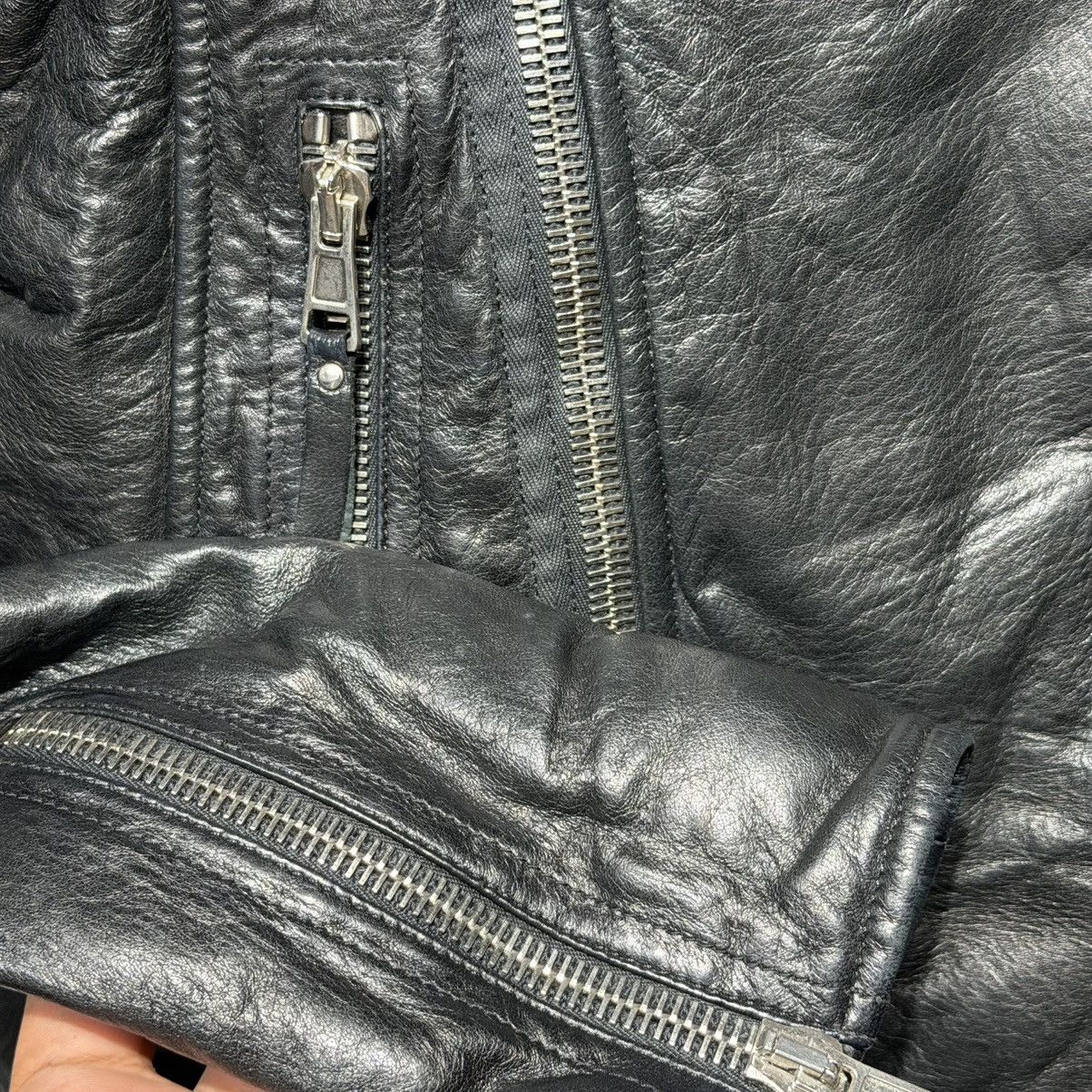 Balenciaga Balenciaga Lambskin Motorcycle Leather Jacket Size XS / US 0-2 / IT 36-38 - 4 Thumbnail