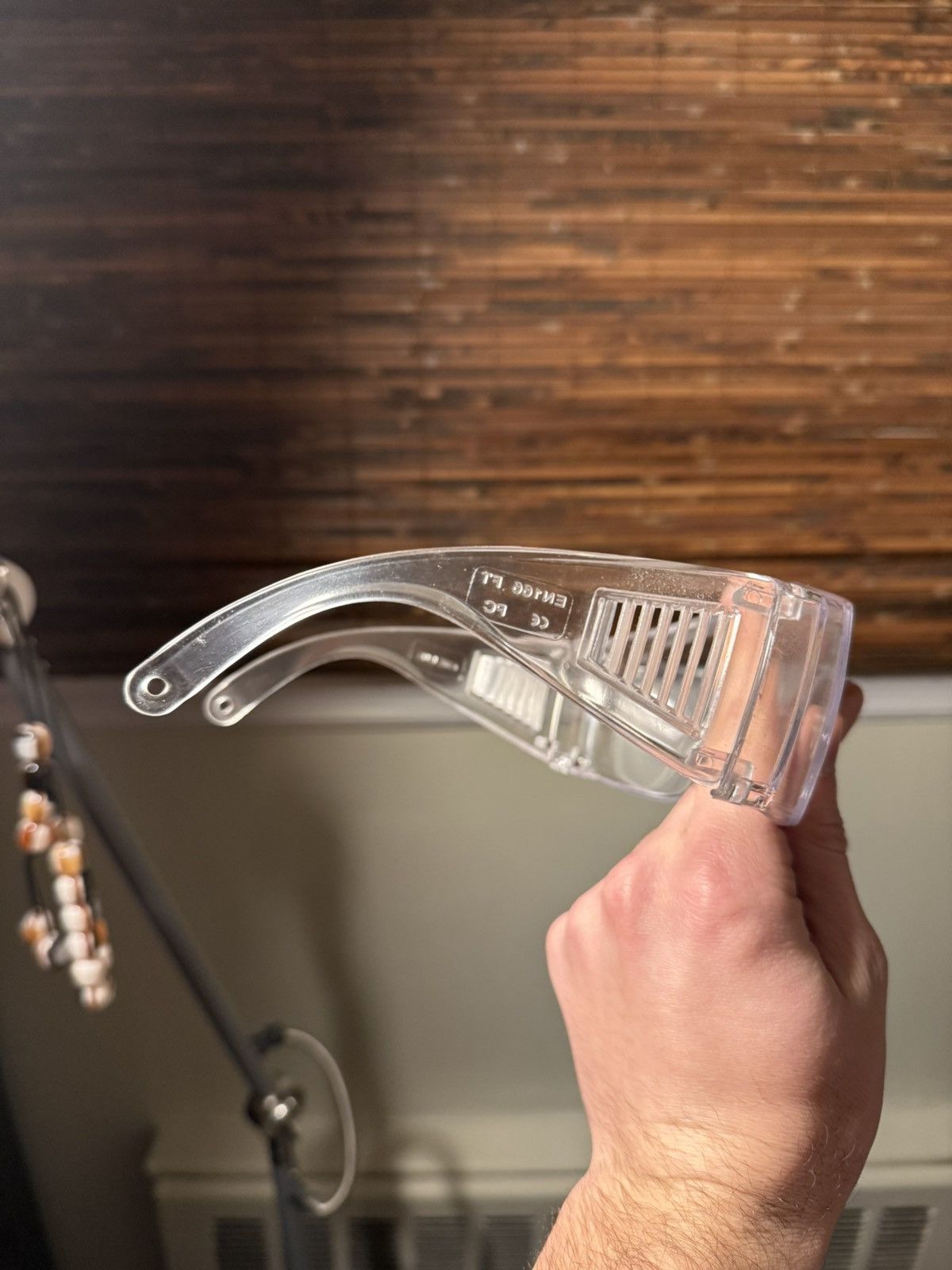 A-COLD-WALL* ACW Logo Clear Lab Construction Dust Goggles Glasses Size ONE SIZE - 3 Thumbnail