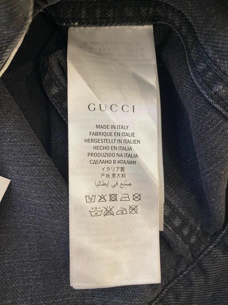 Gucci Gucci Panther embroidered riveted denim jacket 2504-Nextarr Size US S / EU 44-46 / 1 - 4 Thumbnail