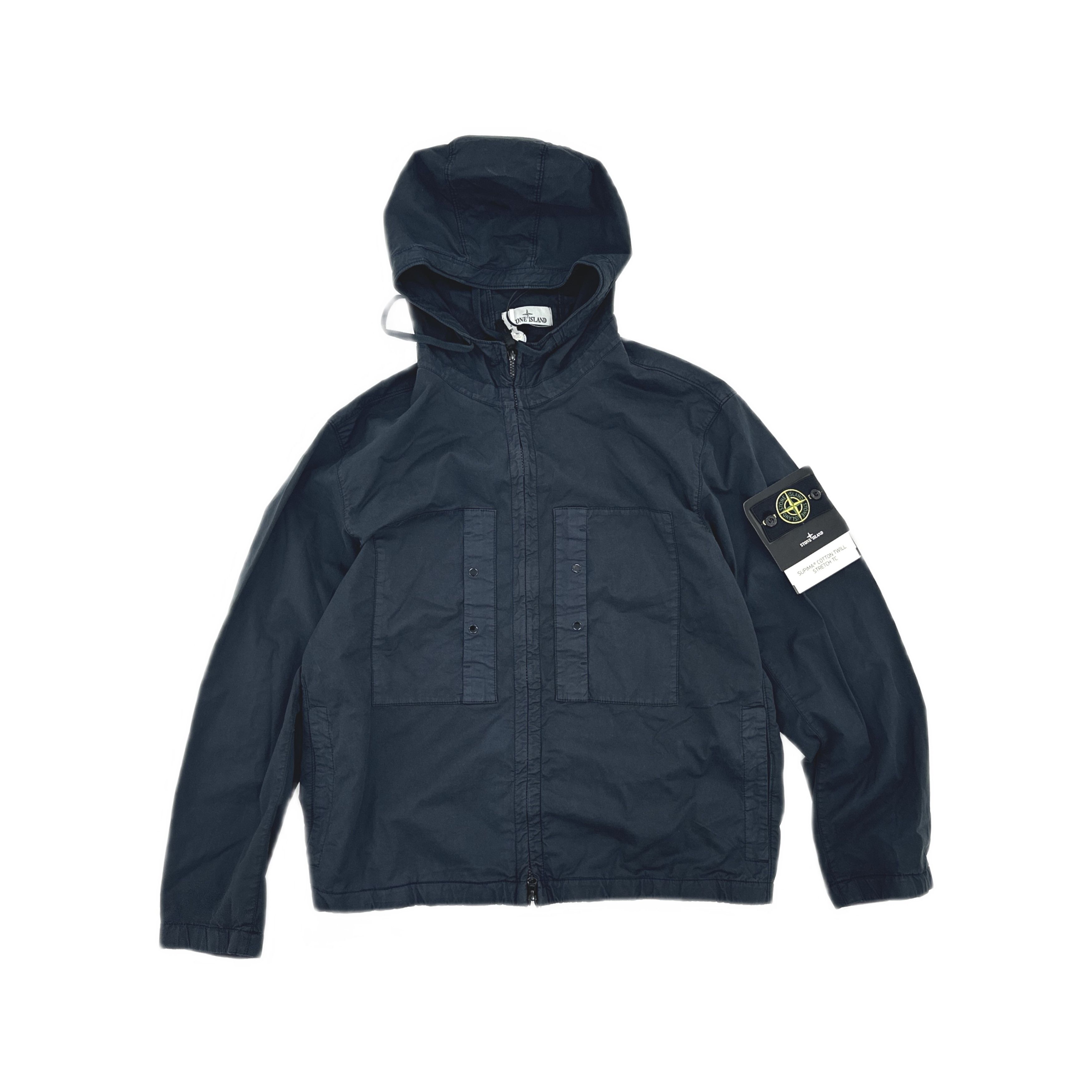 Stone Island Stone Island Hooded Zip Jacket Size XL Size US XL / EU 56 / 4 - 1 Thumbnail