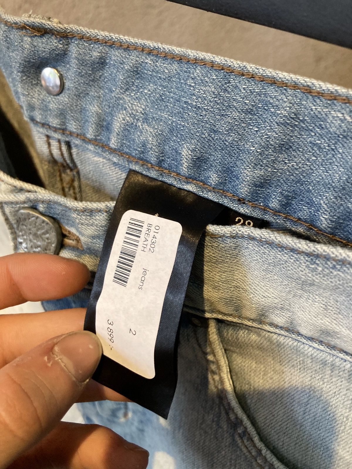 Fagassent Toshiki Aoki Seigeki Light Blue Denim Size US 28 / EU 44 - 3 Thumbnail