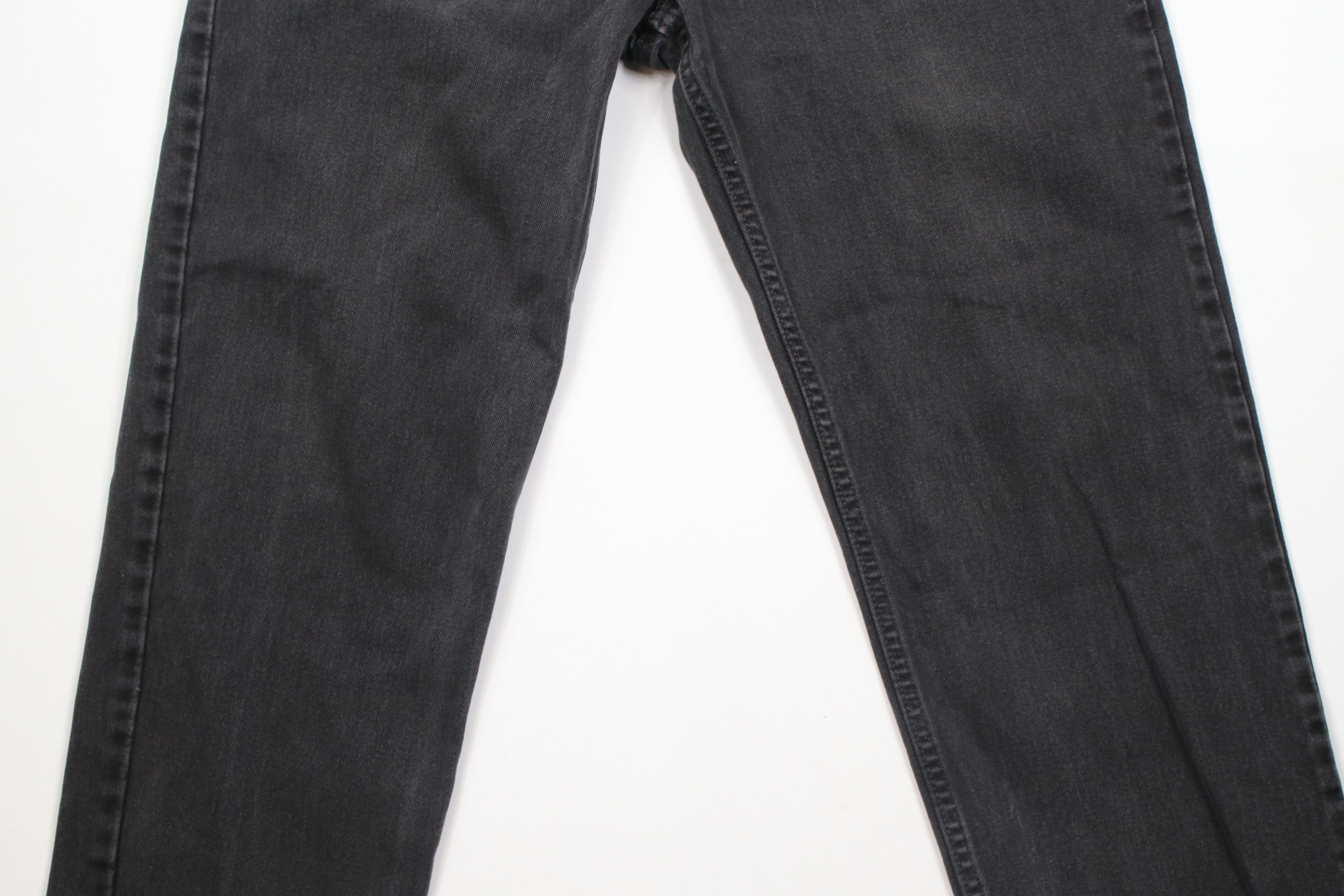 Levi's Vintage Y2K 2003 Levis 550 Relaxed Fit Denim Jeans Black USA Size US 34 / EU 50 - 3 Thumbnail