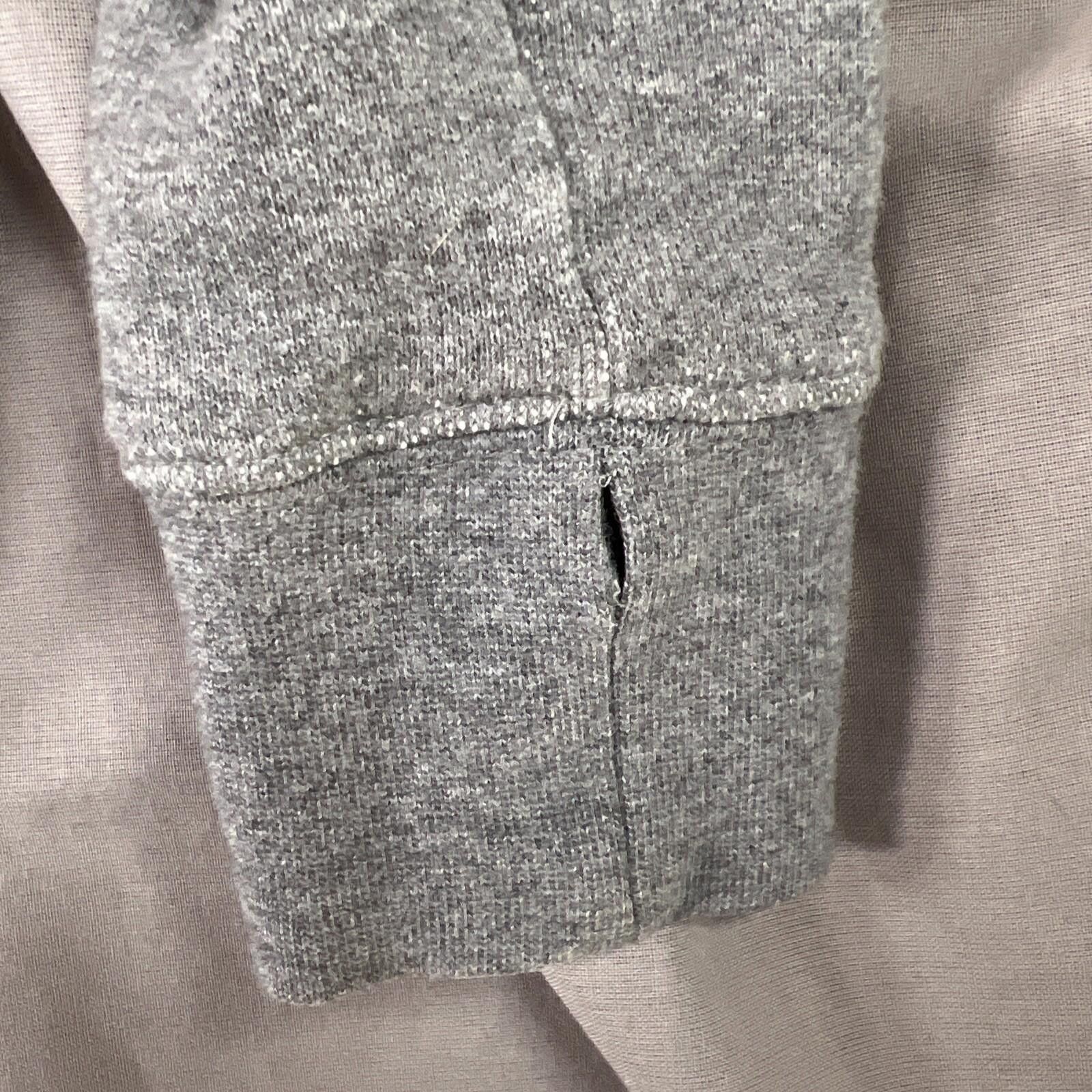 Nike Nike Women Medium Grey w Black Trim Hoodie Unique Size M / US 6-8 / IT 42-44 - 3 Thumbnail