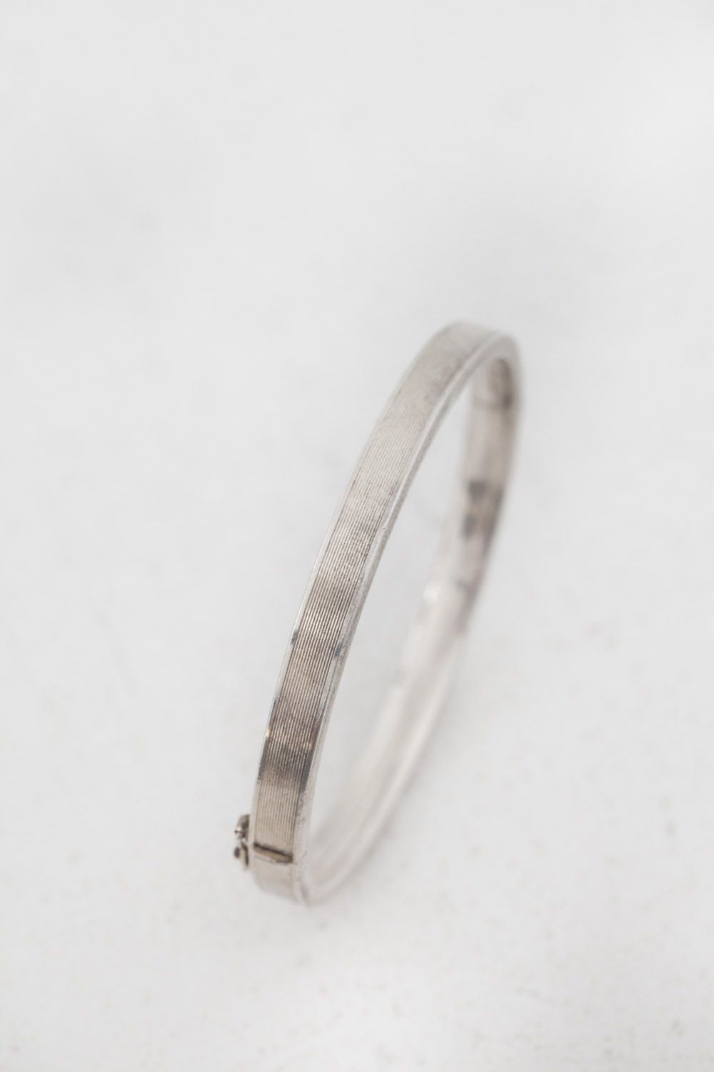 Vintage Vintage sterling silver bangle bracelet Size ONE SIZE - 4 Thumbnail
