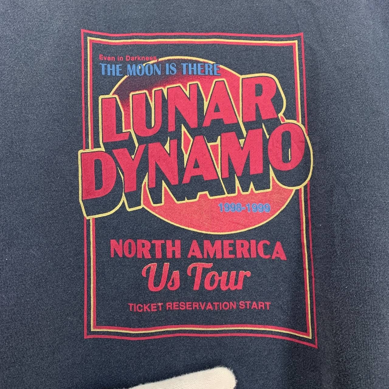 Band Tees Vintage 1998-1999 LUNAR DYNAMO US TOUR Sweatshirt #2352/25 Size US M / EU 48-50 / 2 - 2 Thumbnail