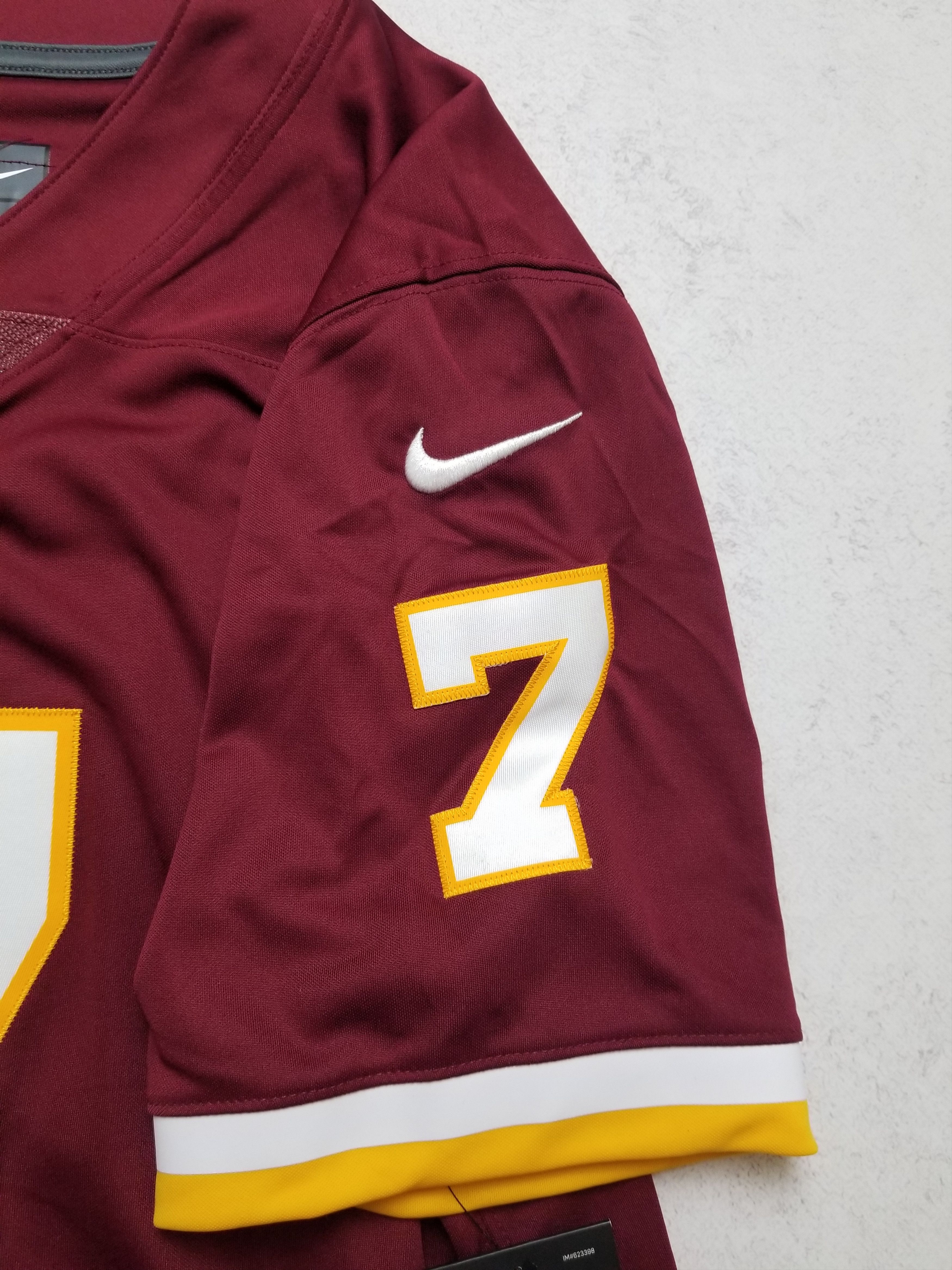 Nike Dwayne Haskins #7 Washington Redskins Limited Sewn Jersey Size US L / EU 52-54 / 3 - 14 Thumbnail