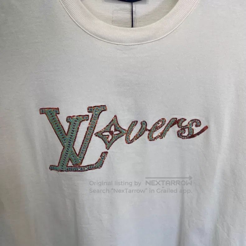 Louis Vuitton Louis Vuitton Fei Dong series white beaded embroidered log Size US XXL / EU 58 / 5 - 3 Thumbnail