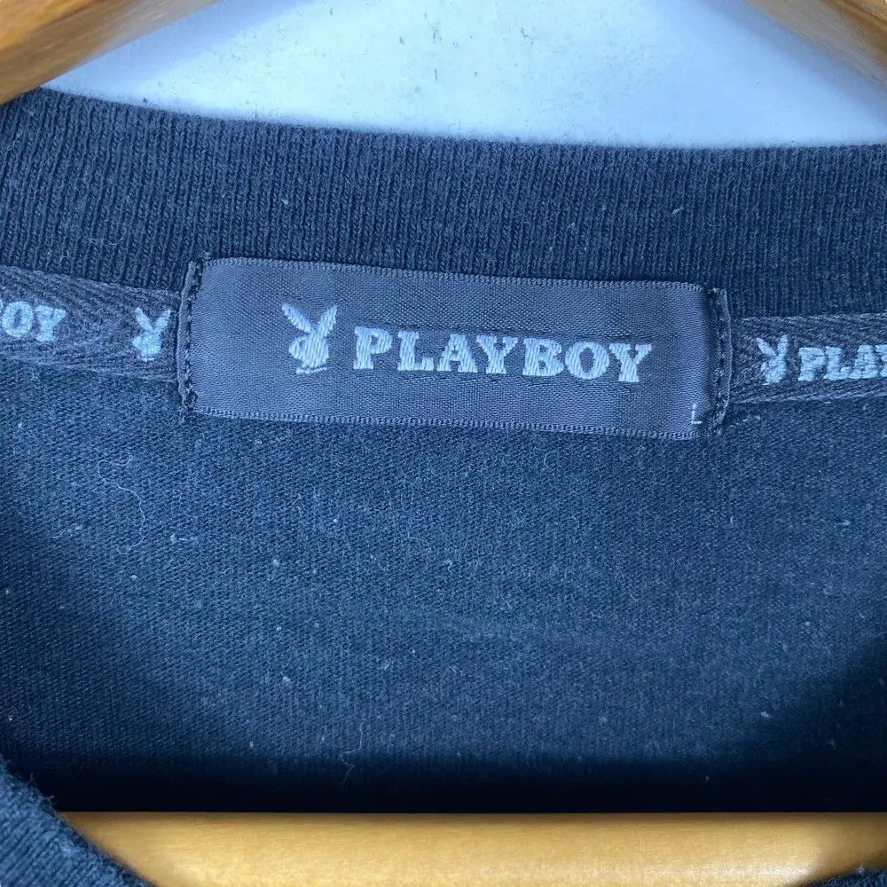 Playboy PLAYBOY Magazine Cover Graphic Long Sleeve Women Tee Shirt Size US L / EU 52-54 / 3 - 6 Thumbnail