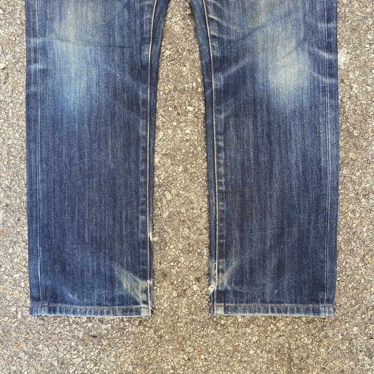 Japanese Brand × Vintage Japanese Denim Distressed Faded Jeans Pants Size US 31 - 2 Thumbnail