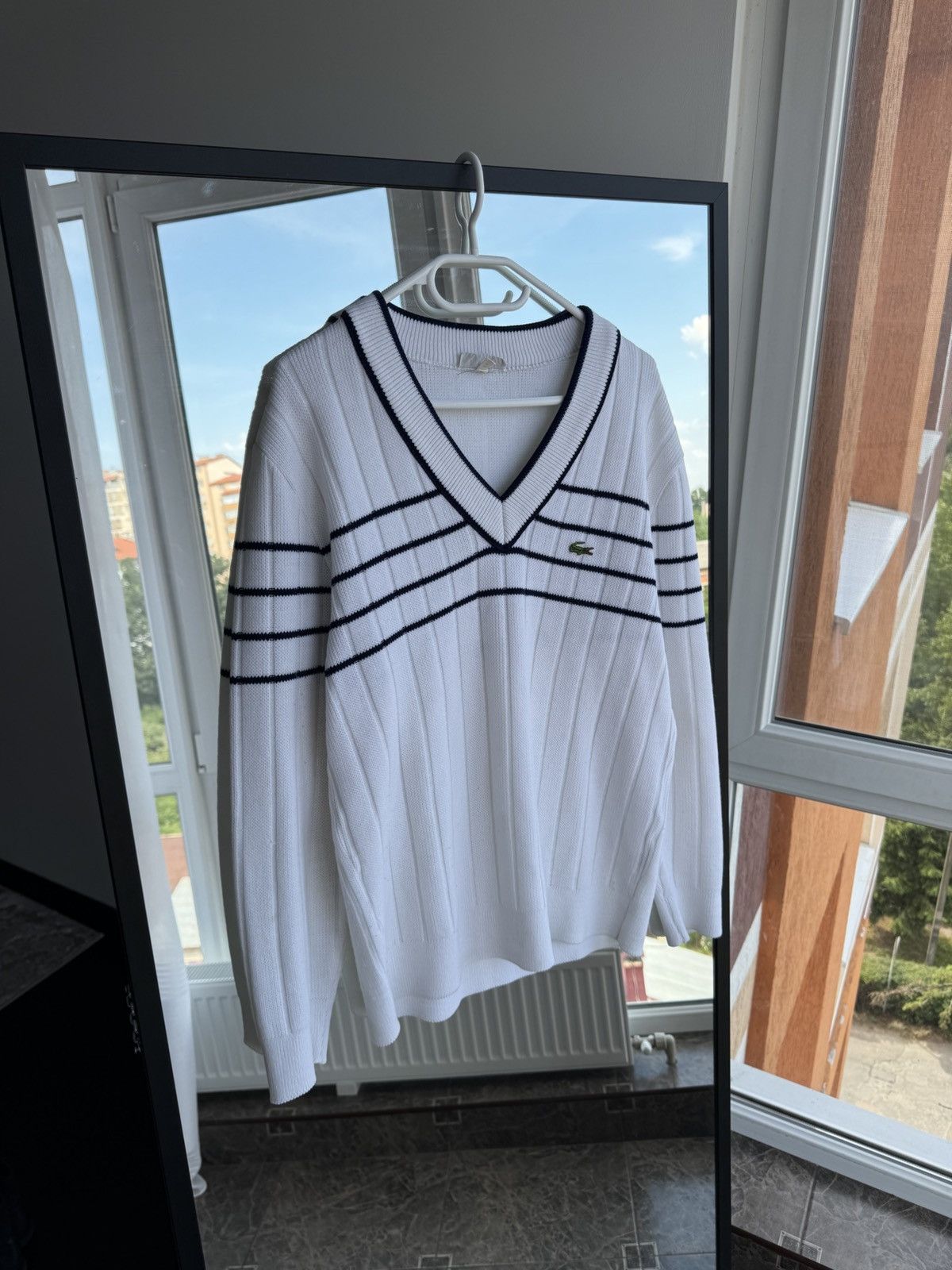 Lacoste × Supreme Supreme x Lacoste Tennis Sweater (White