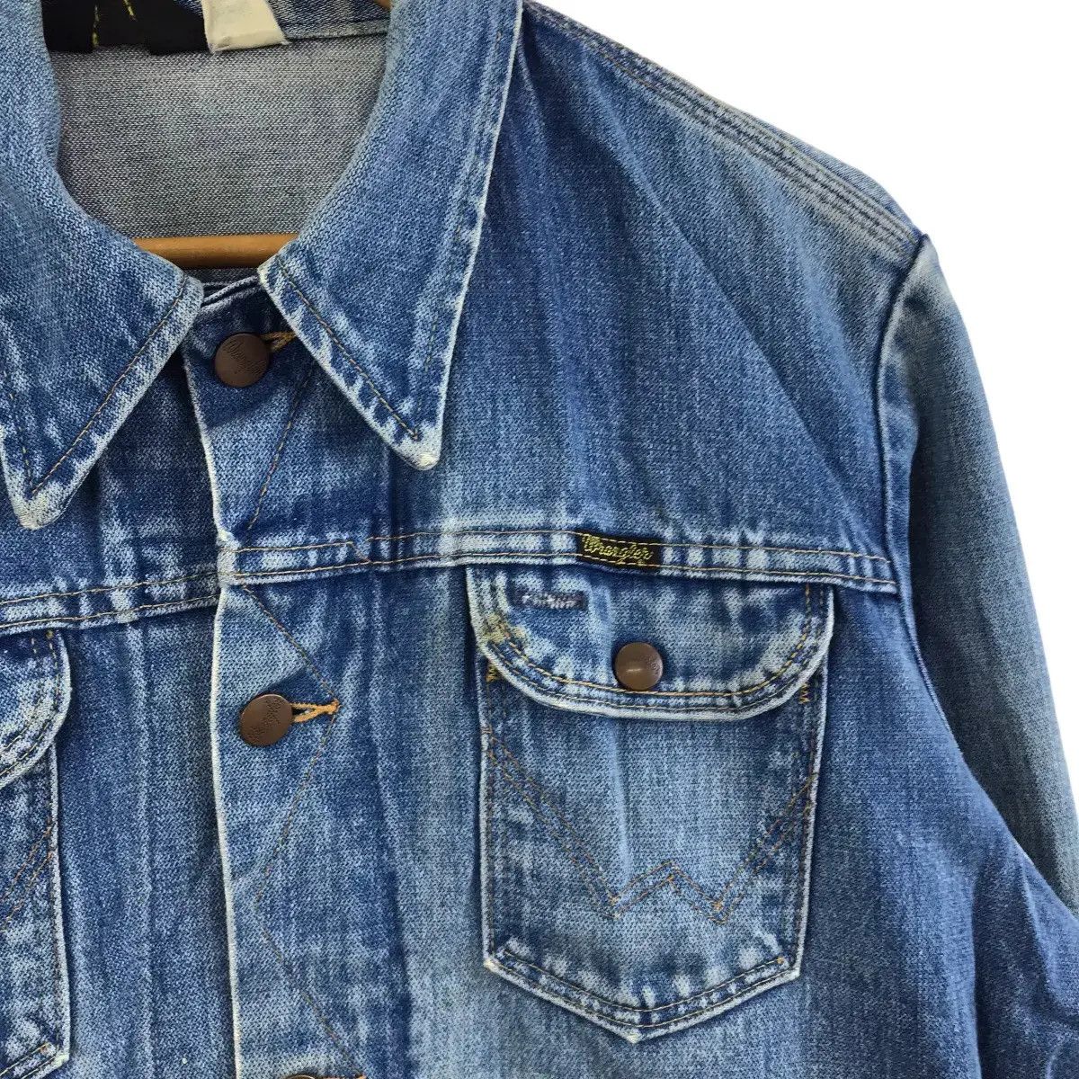 Wrangler Vintage WRANGLER SANFORIZED BLUE BELL Denim Jeans Jacket Size US M / EU 48-50 / 2 - 5 Thumbnail