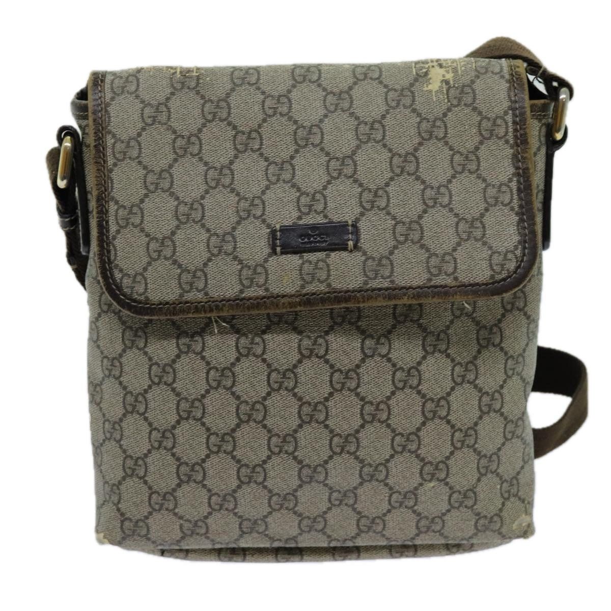 Gucci GUCCI GG Supreme Shoulder Bag Pvc Beige Size ONE SIZE - 13 Thumbnail