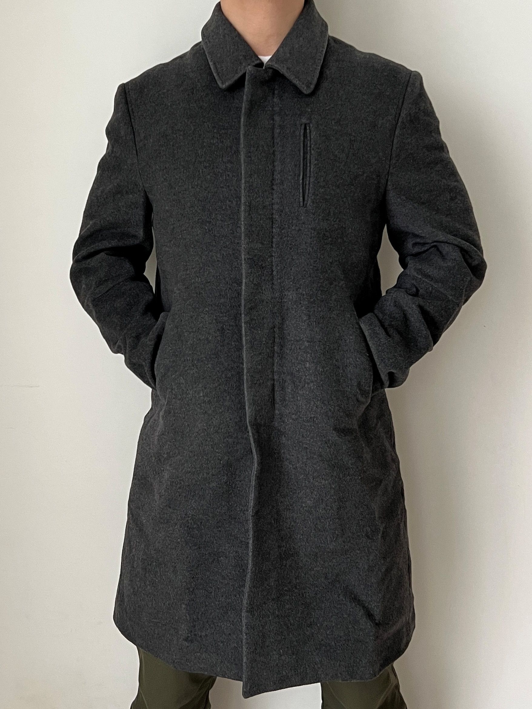 Costume National COSTUME NATIONAL HOMME ITALIAN WOOL COAT JACKET Size US L / EU 52-54 / 3 - 1 Thumbnail