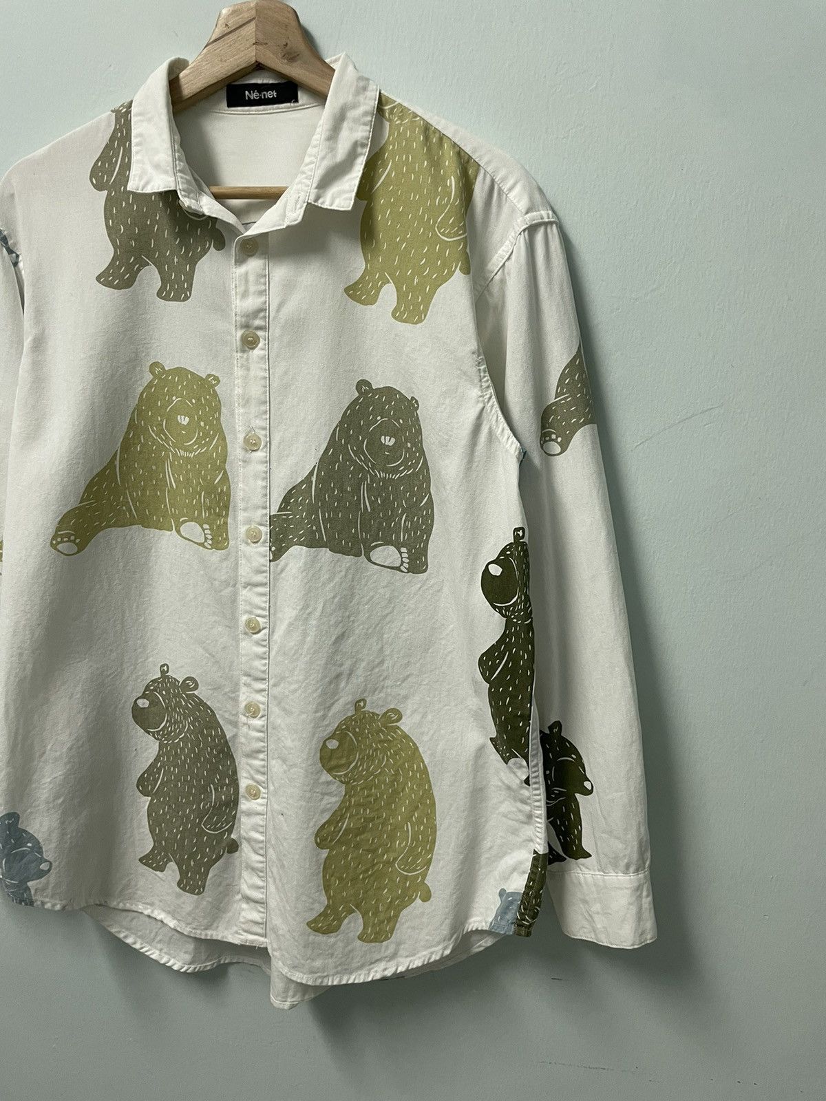 Issey Miyake Vintage Ne-Net by Issey Miyake Shirt Size US L / EU 52-54 / 3 - 3 Thumbnail