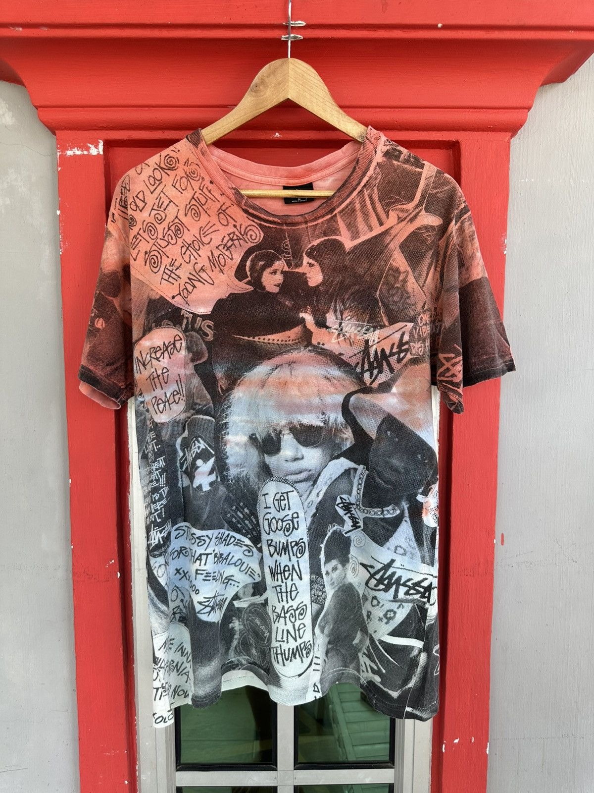 Stussy Rare Stussy Photo Archive Overprint Tee Size US M / EU 48-50 / 2 - 1 Thumbnail