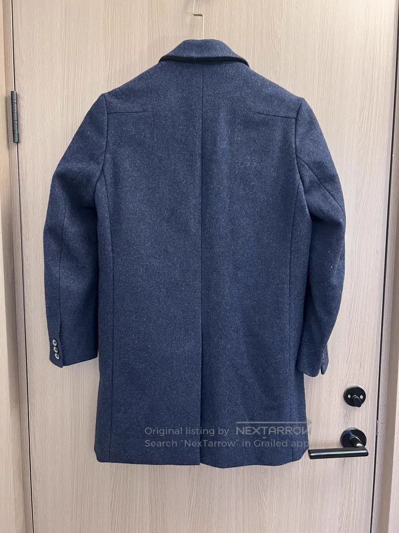 Number (N)ine Number (N)ine Navy blue musical note woolen suit coat Size US S / EU 44-46 / 1 - 2 Thumbnail