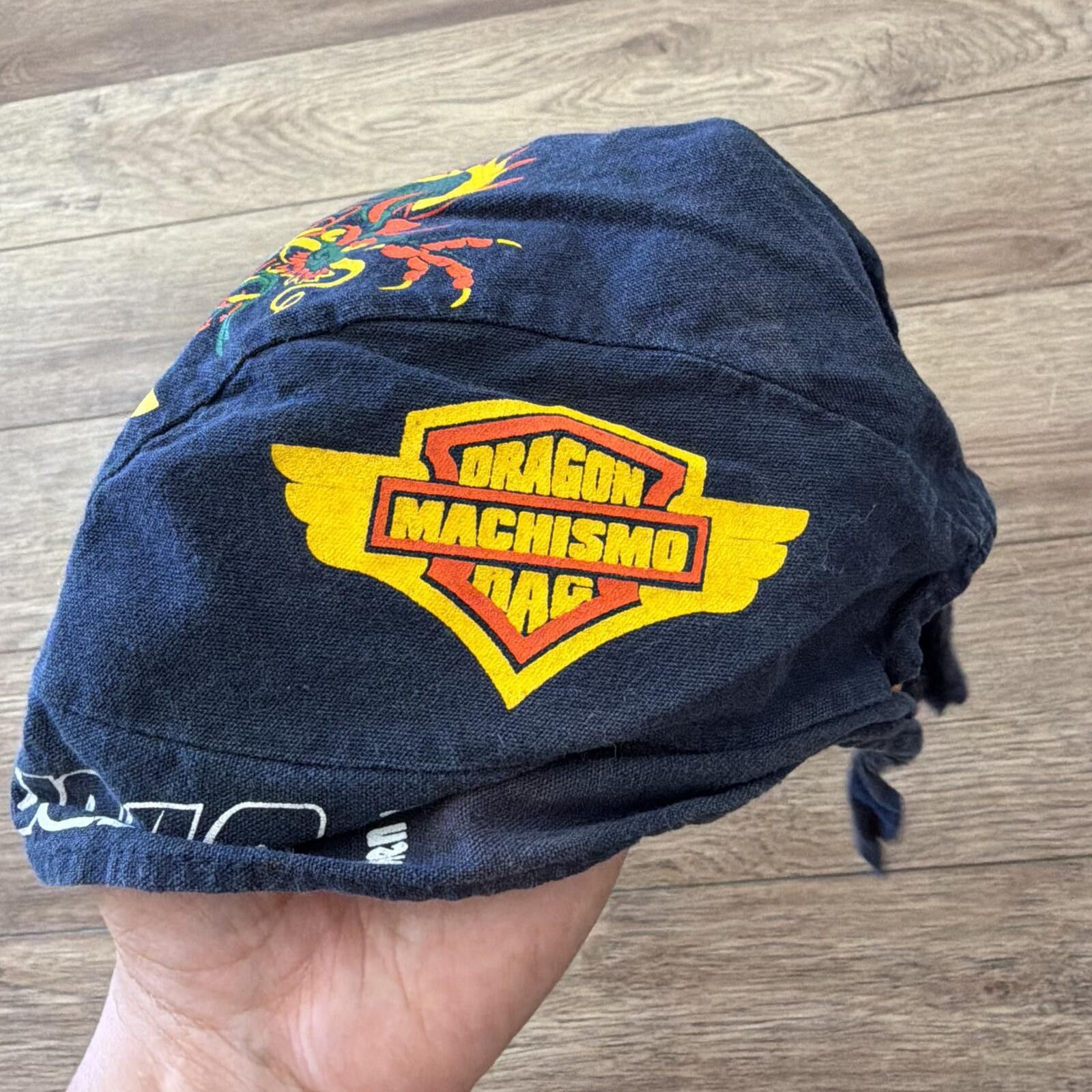 Other Vintage Dragon Machismo Cabo San Lucas Mexico Biker Skullcap Size ONE SIZE - 2 Thumbnail