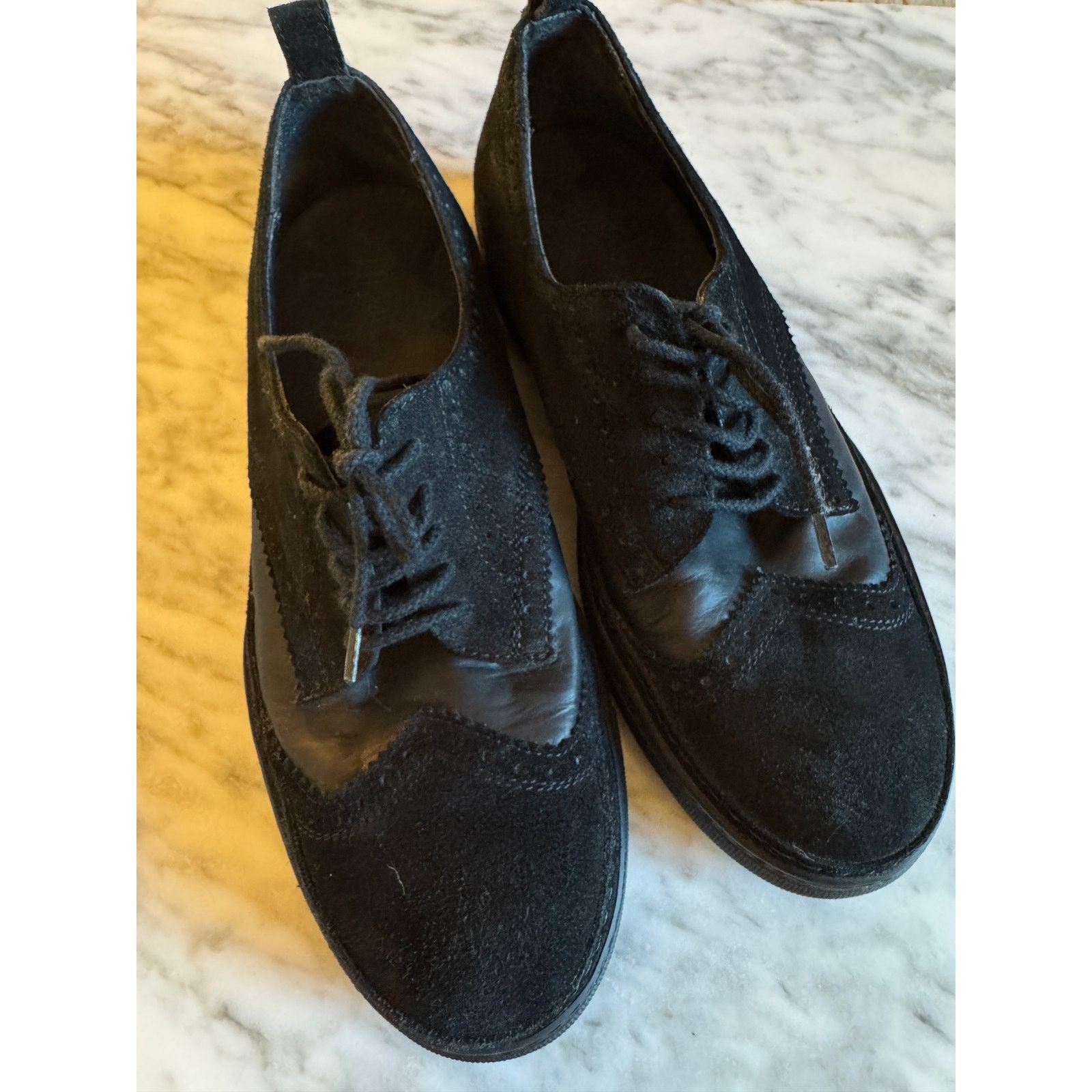 Ann Demeulemeester Ann Demeulemeester Men's Black Suede Sneakers Size US 6 / EU 39 - 1 Thumbnail