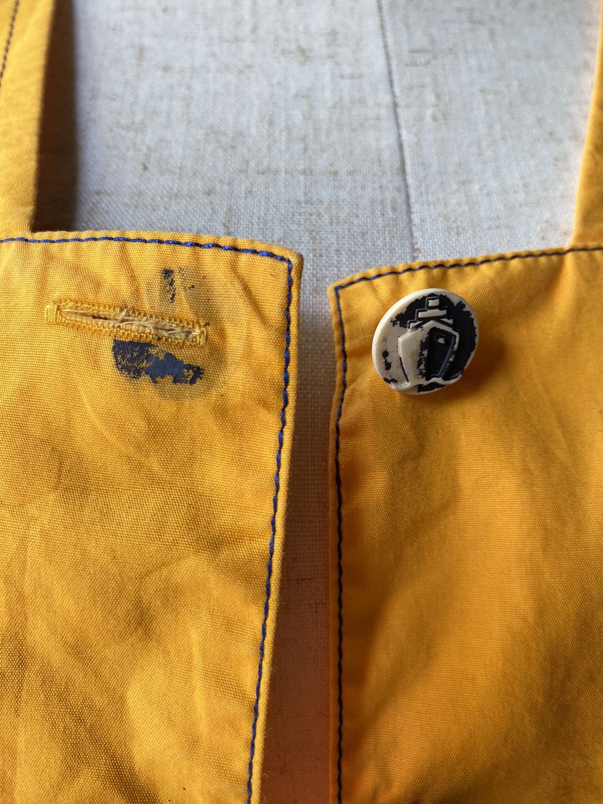 Chloe Chloé Vintage Vibrant Yellow Button-Up Top Size S / US 4 / IT 40 - 4 Thumbnail