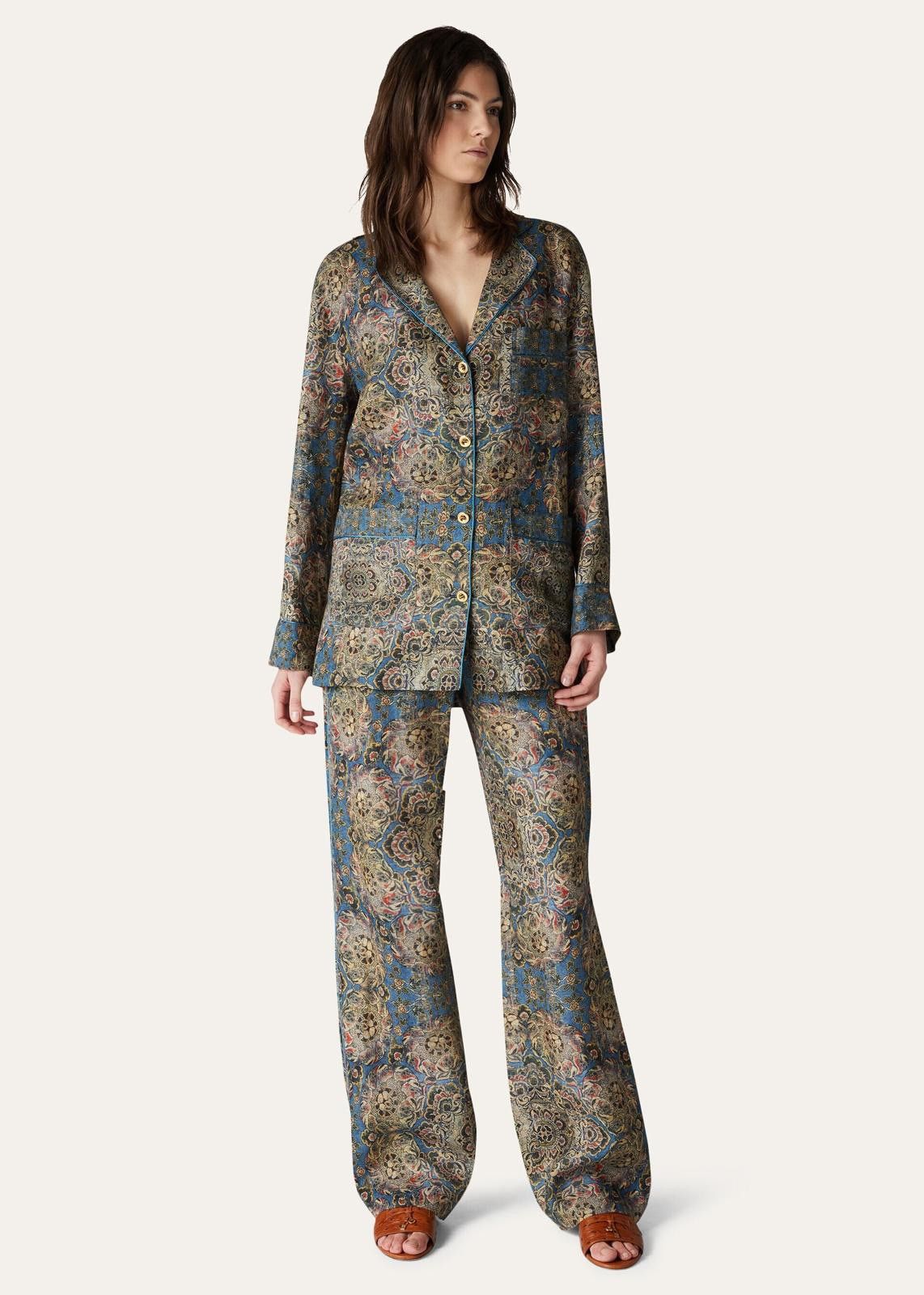 Loro Piana o1srvl11e1224 Helios Pant in Multicolor Size 26" / US 2 / IT 38 - 3 Thumbnail